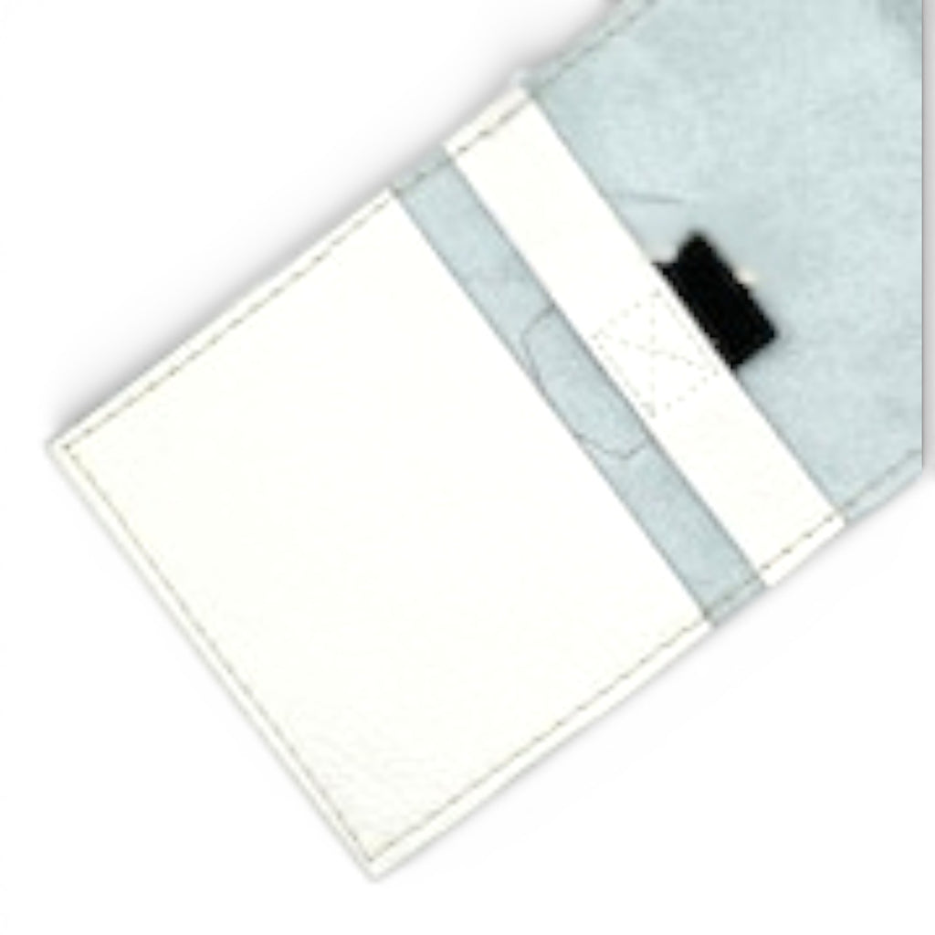 Iliac Golf Yardage Book Cover Pure White イリアックゴルフ ヤーデージブックカバー ピュア ホワイト