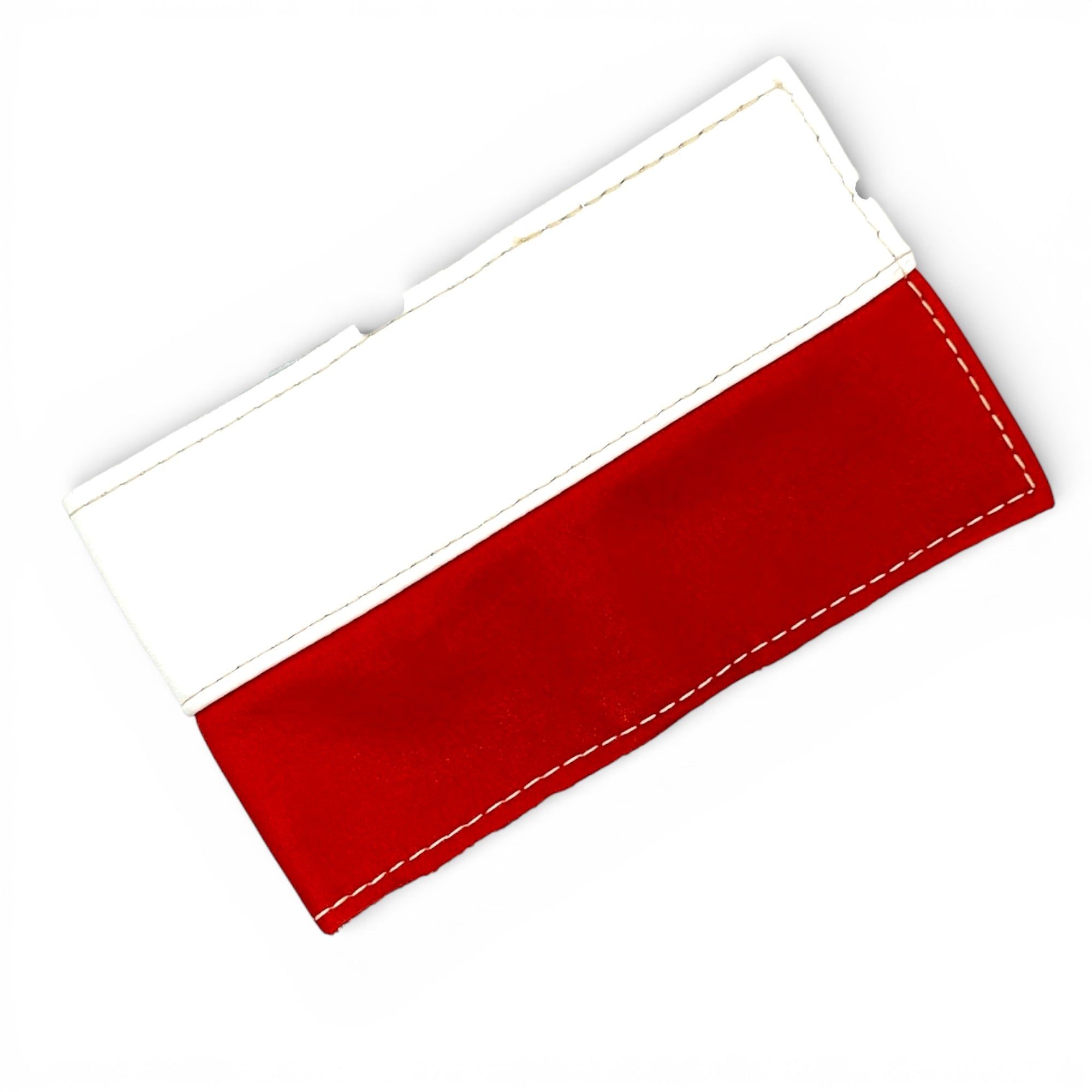 Iliac Golf Yardage Book Cover Front9 Back9 Collection Sunday Red Pure White イリアックゴルフ ヤーデージブックカバー サンデー レッド ピュア ホワイト
