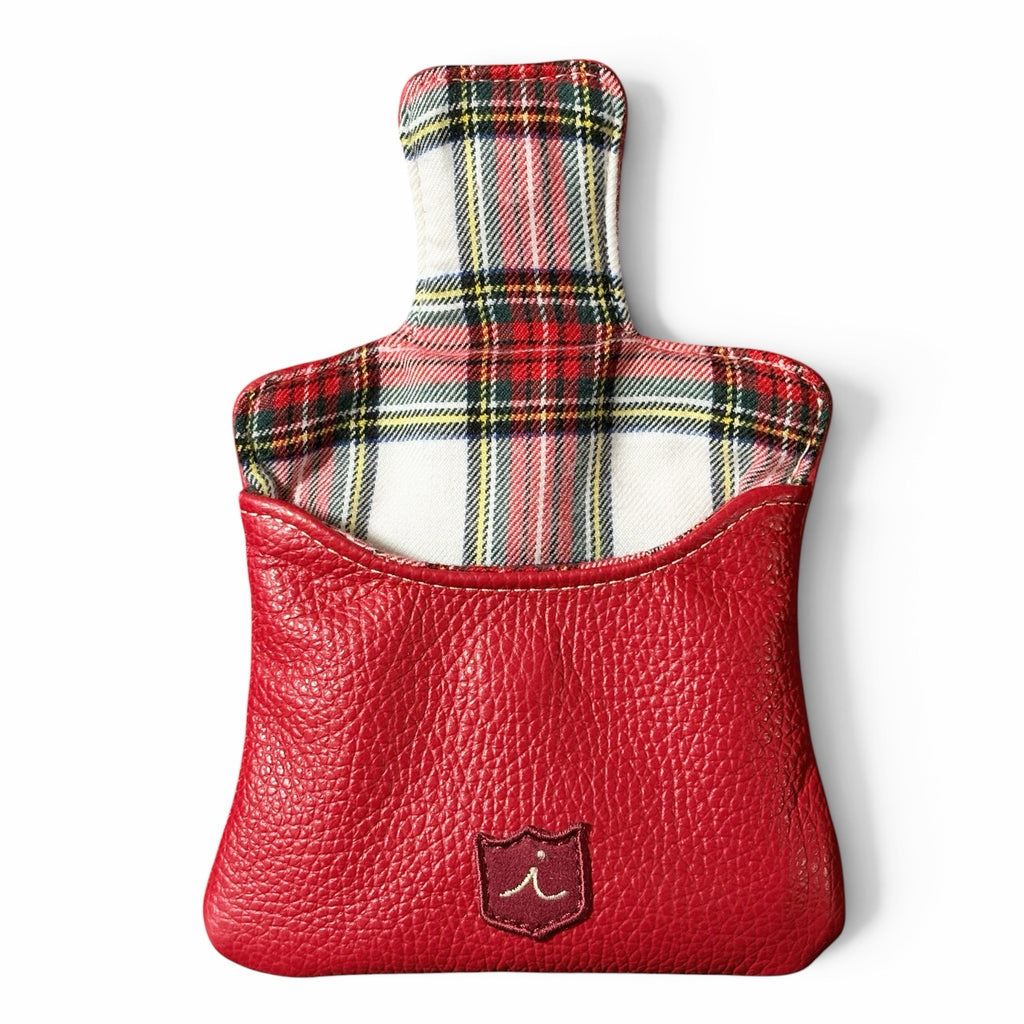 Iliac Golf Full Mallet Putter Headcover Royal Red x White イリアックゴルフ フルマレット パターカバー ロイヤル レッド x ホワイト