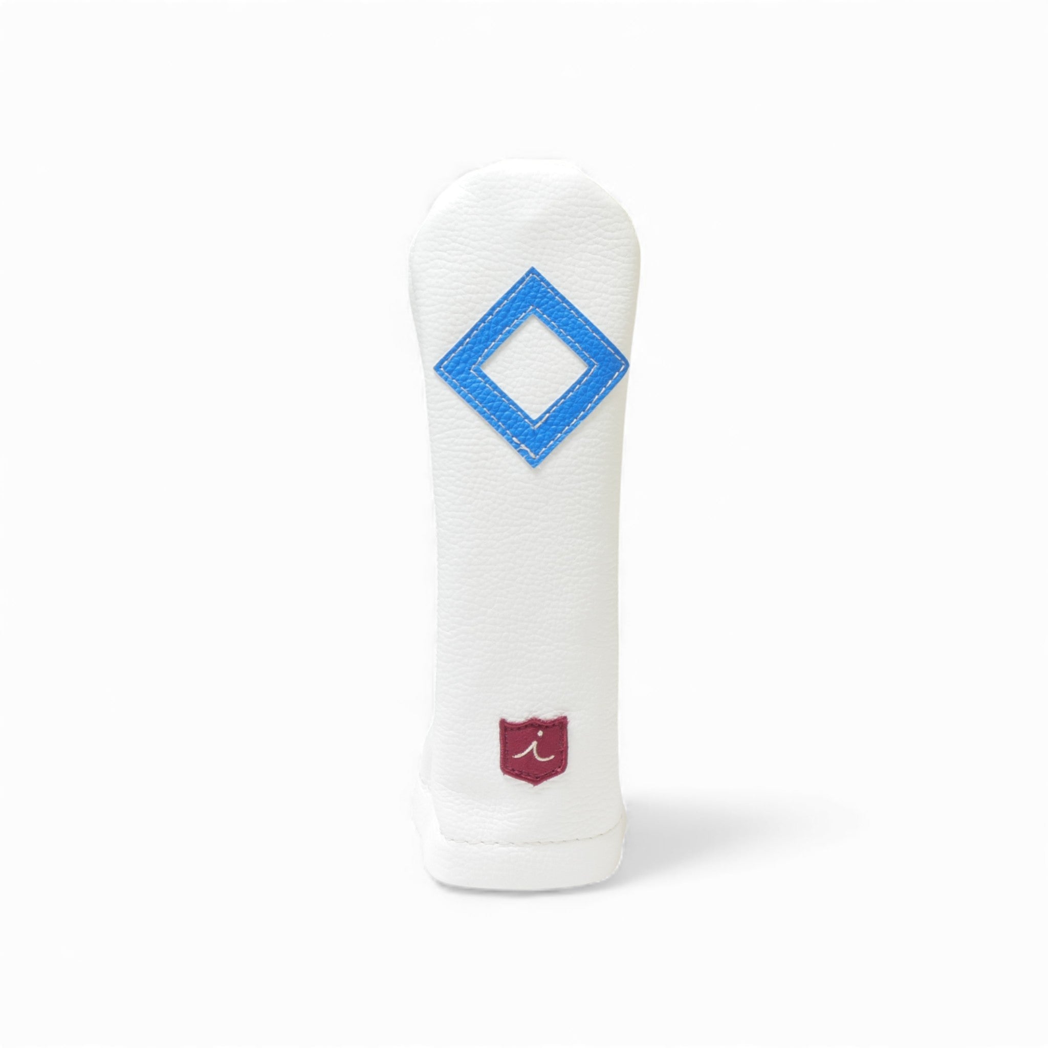 Iliac Golf Headcover Vintage White x Blue イリアックゴルフ ヘッドカバー ビンテージ ホワイト x ブルー