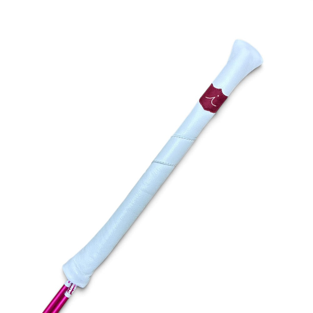 Iliac Golf Alignment Stick Cover White Line イリアックゴルフ アライメントスティックカバー ホワイト ライン