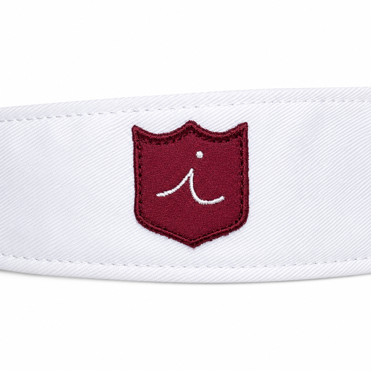 Iliac Golf Visor Script White イリアック ゴルフ サン バイザー スクリプト ホワイト