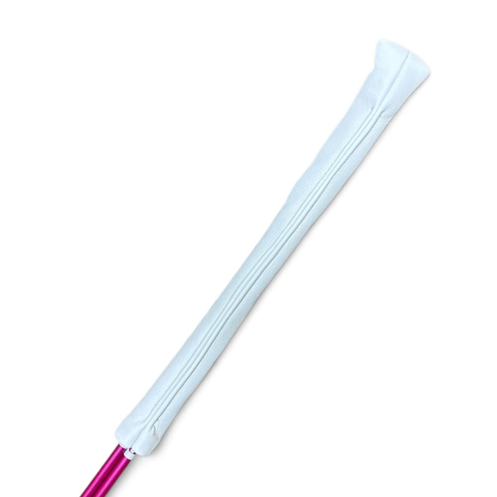 Iliac Golf Alignment Stick Cover White Argyle イリアックゴルフ アライメントスティックカバー ホワイト アーガイル