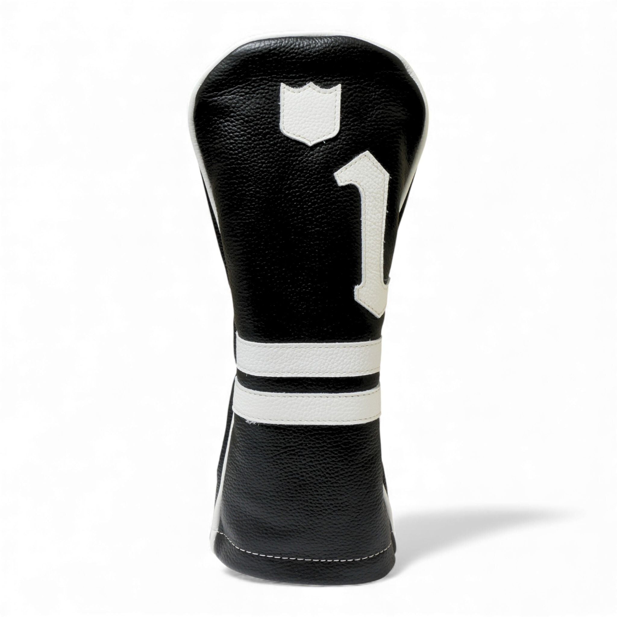 Iliac Golf Headcover Timeless Black x White イリアックゴルフ ヘッドカバー タイムレス ブラック x ホワイト