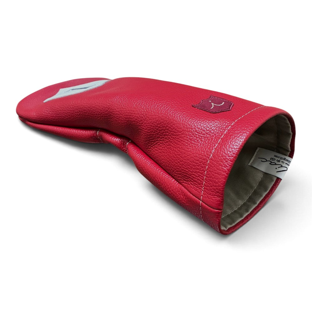 Iliac Golf Headcover Vintage Red × White × Navy イリアックゴルフ ヘッドカバー ビンテージ レッド × ホワイト × ネイビー