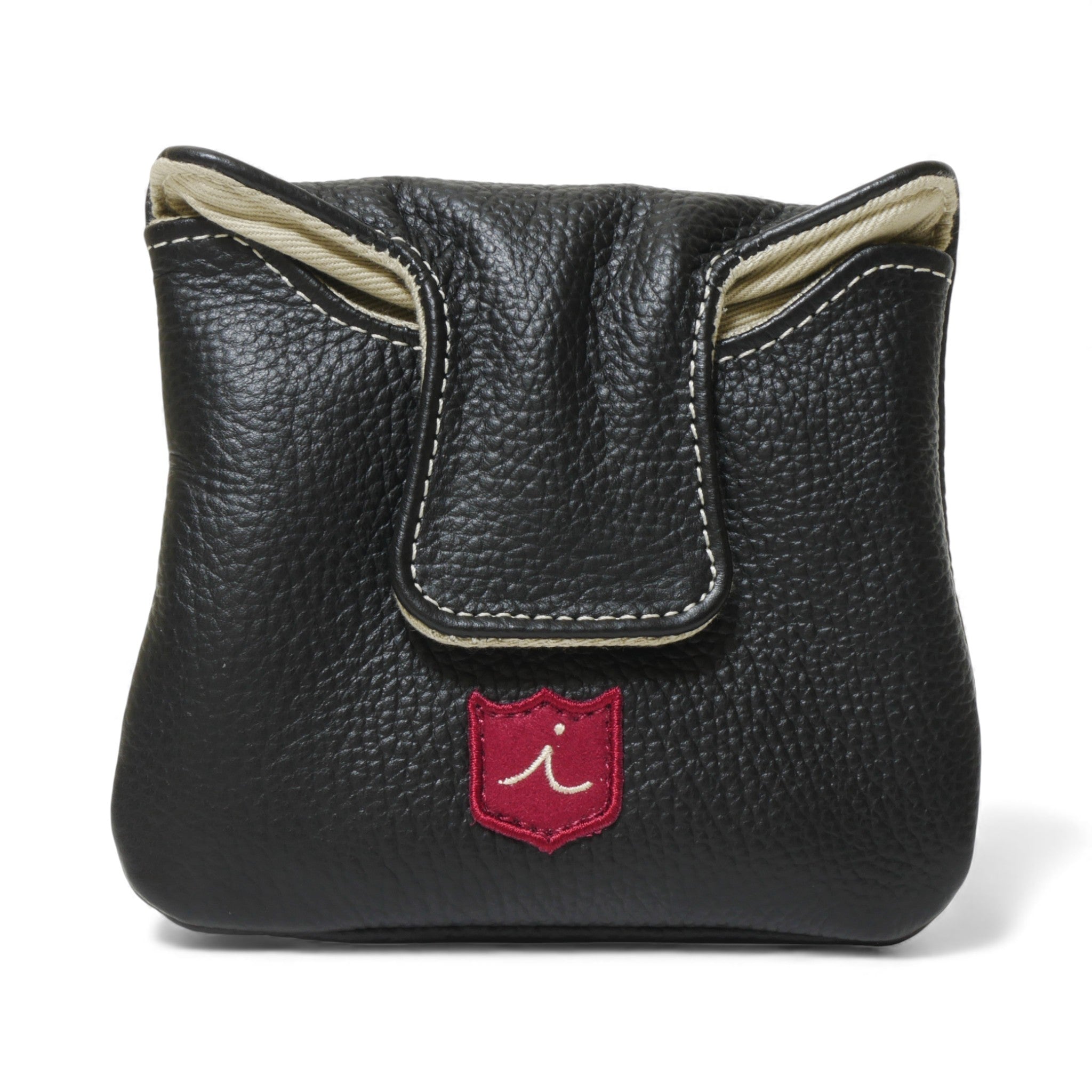 Iliac Golf Full Mallet Putter Headcover Black x White イリアックゴルフ フルマレット パターカバー ブラック x ホワイト