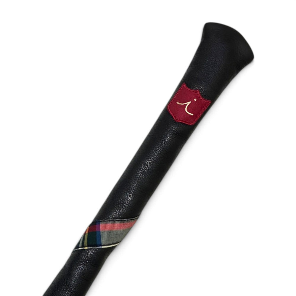 Iliac Golf Alignment Stick Cover Black Check イリアックゴルフ アライメントスティックカバー ブラック チェック