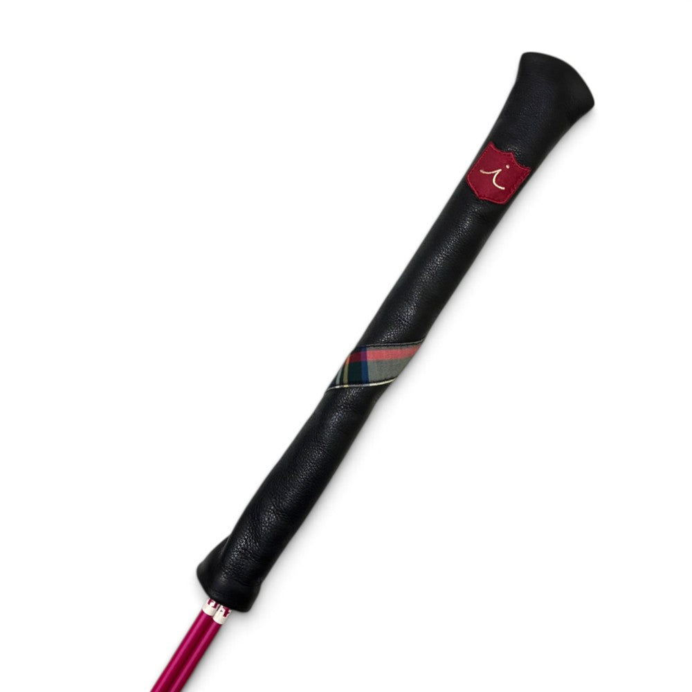 Iliac Golf Alignment Stick Cover Black Check イリアックゴルフ アライメントスティックカバー ブラック チェック