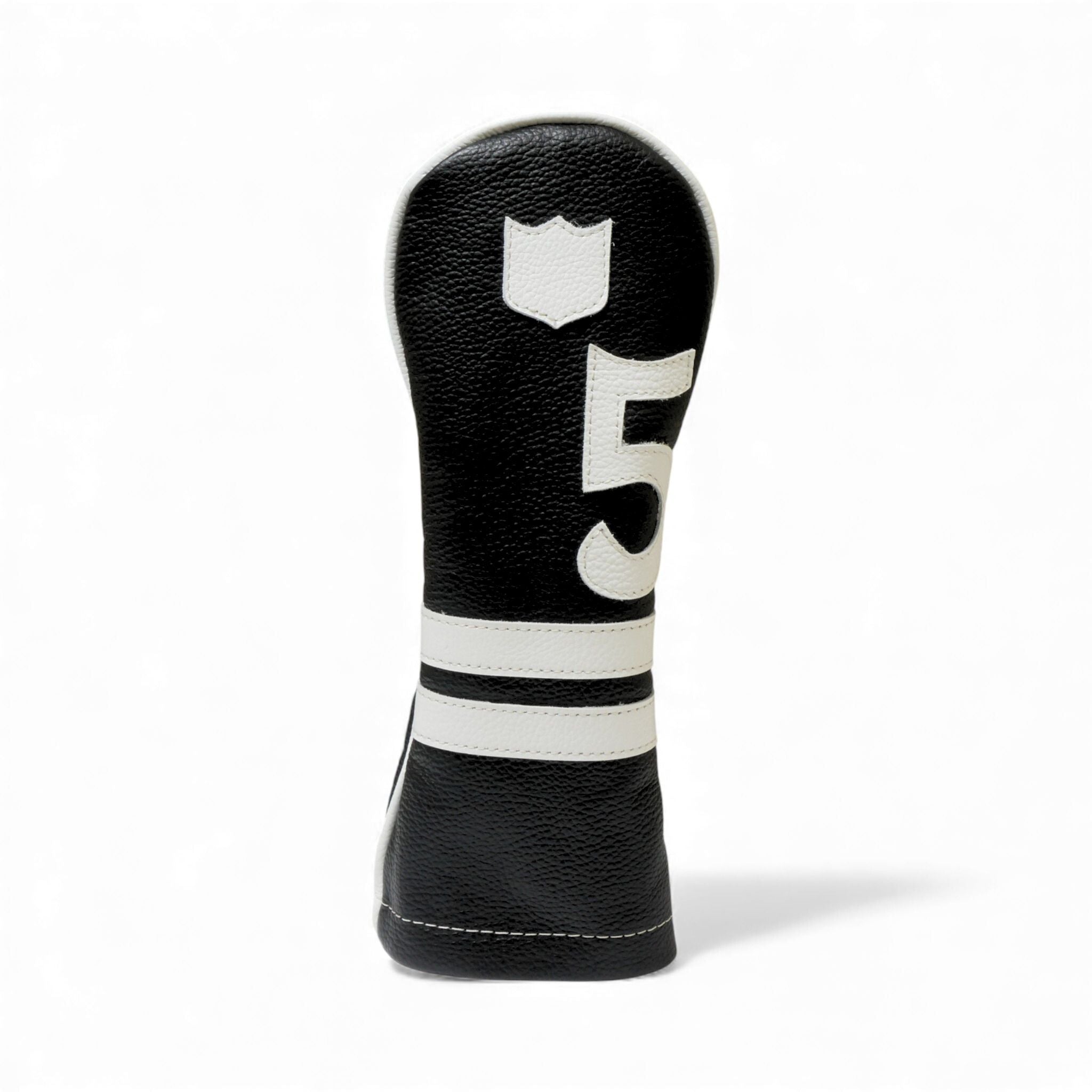 Iliac Golf Headcover Timeless Black x White イリアックゴルフ ヘッドカバー タイムレス ブラック x ホワイト