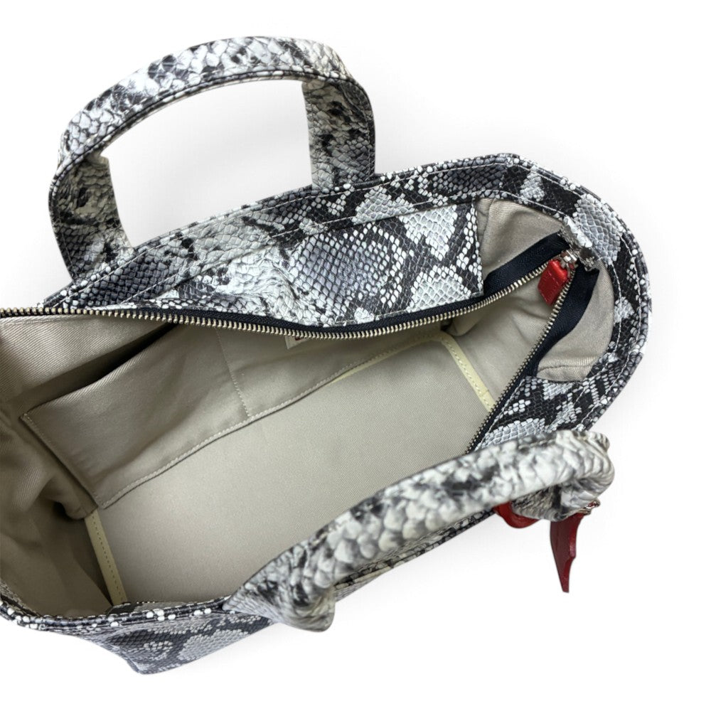 Iliac Golf Round Totebag Python イリアック 【天マチ付き】 ラウンド トートバッグ パイソン