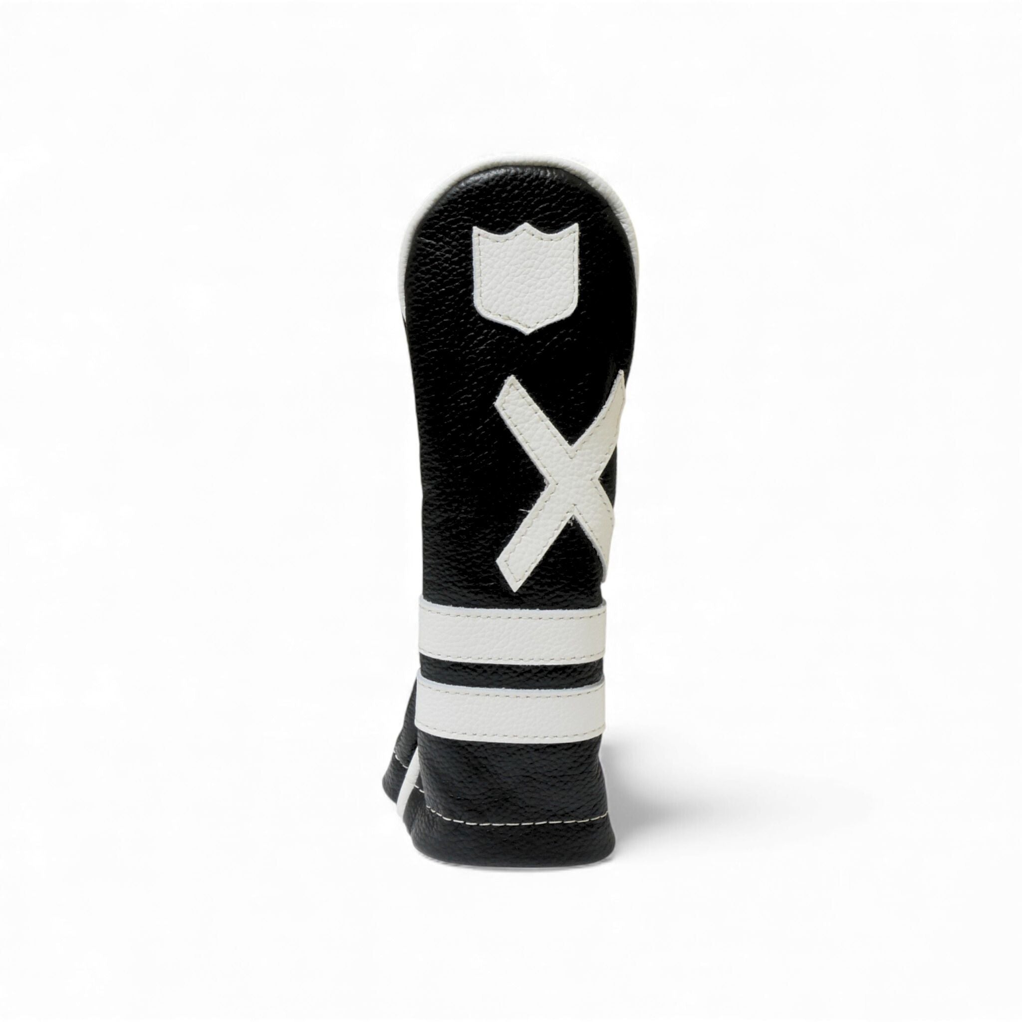 Iliac Golf Headcover Timeless Black x White イリアックゴルフ ヘッドカバー タイムレス ブラック x ホワイト