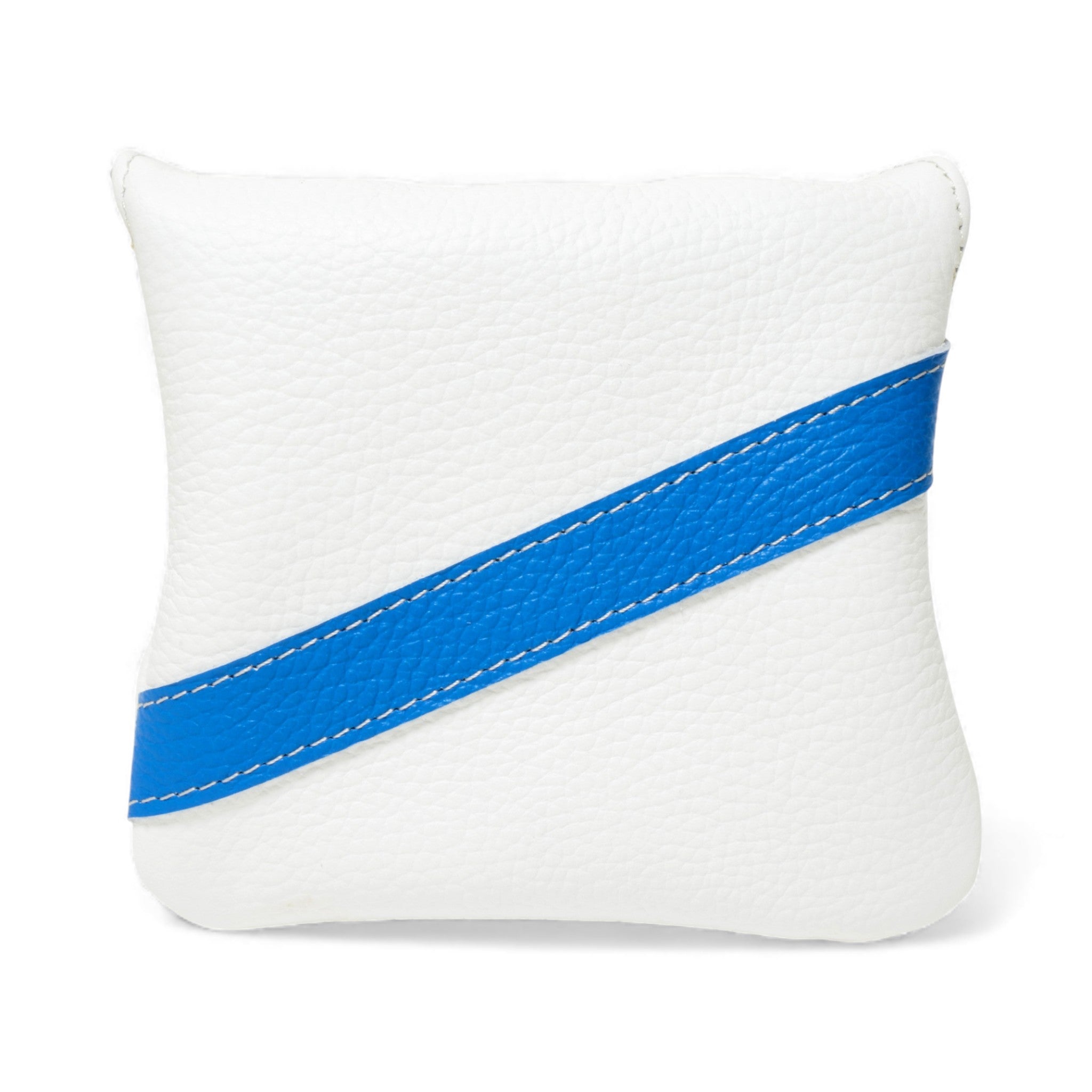 Iliac Golf Full Mallet Putter Headcover White x Blue イリアックゴルフ フルマレット パターカバー ホワイト x ブルー