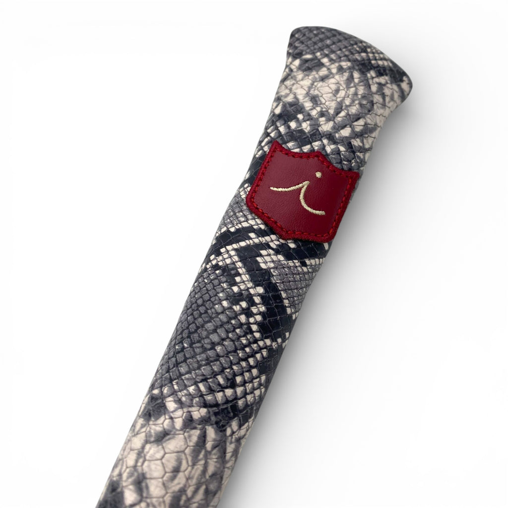 Iliac Golf Alignment Stick Cover Africa Python Gray イリアックゴルフ アライメントスティックカバー アフリカ パイソン グレー