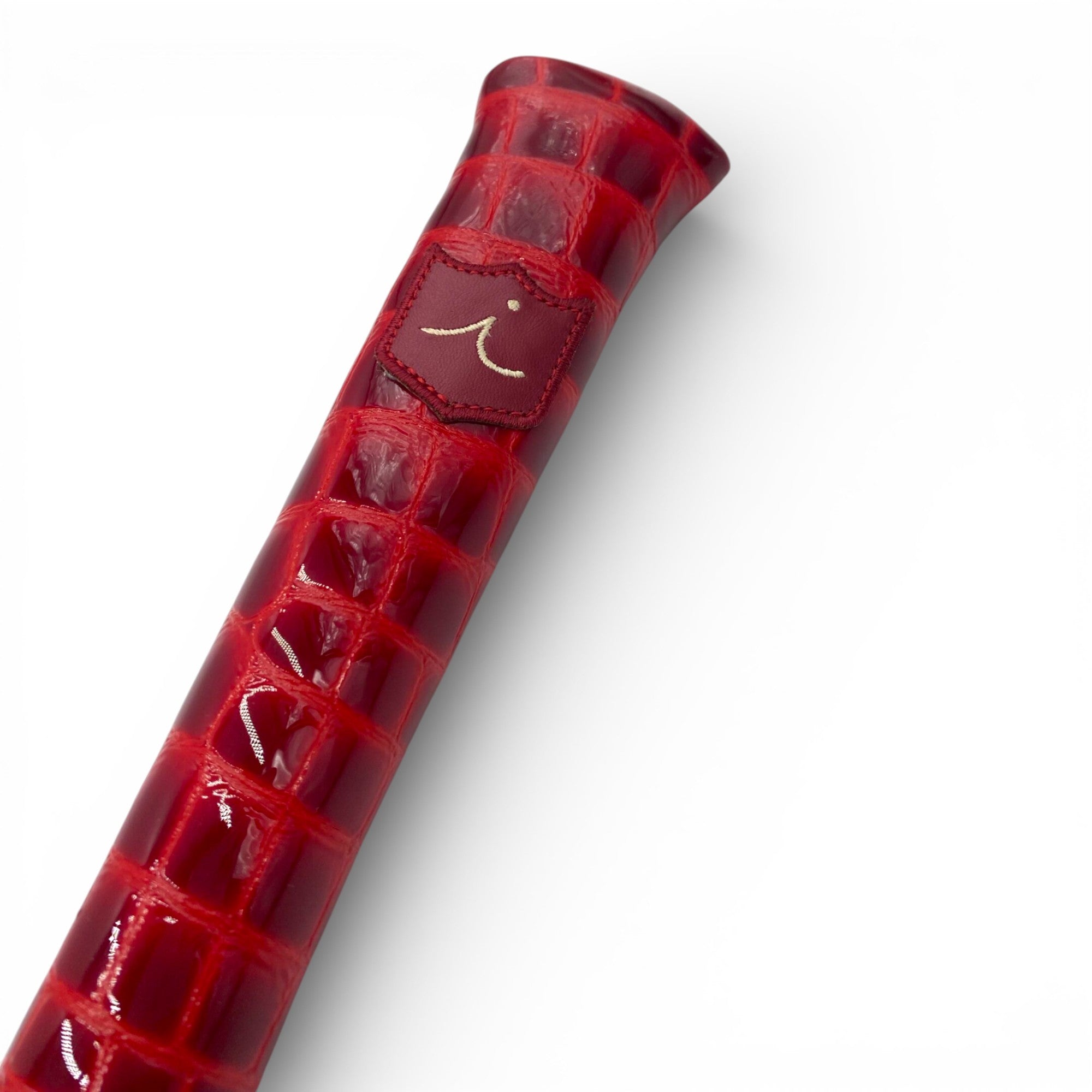 Iliac Golf Alignment Stick Cover Red Croc イリアックゴルフ アライメントスティックカバー 赤クロコ