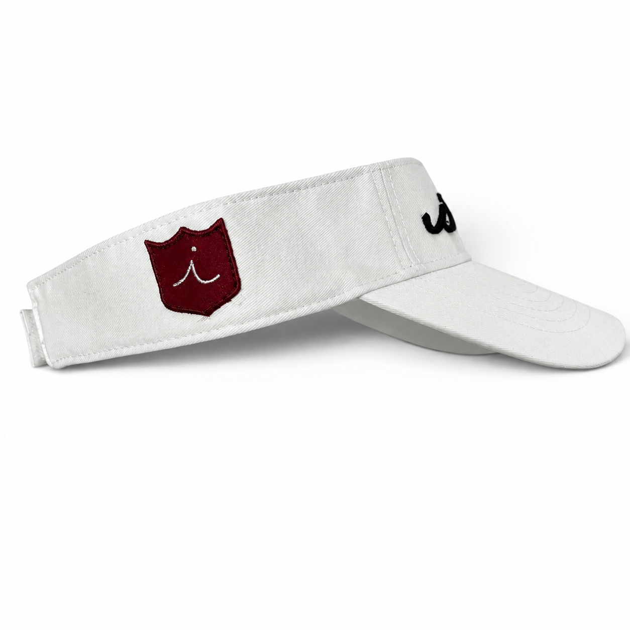 Iliac Golf Visor Script White イリアック ゴルフ サン バイザー スクリプト ホワイト