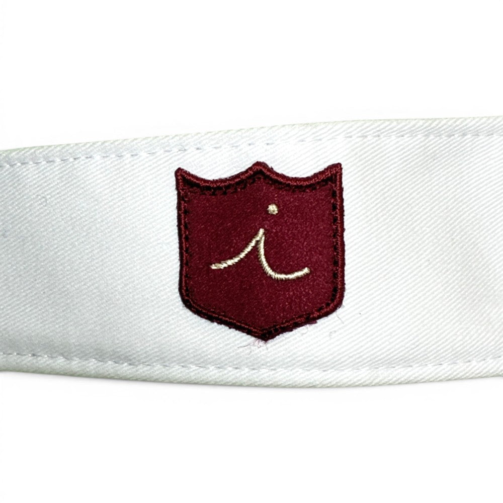 Iliac Golf Visor Script White イリアック ゴルフ サン バイザー スクリプト ホワイト