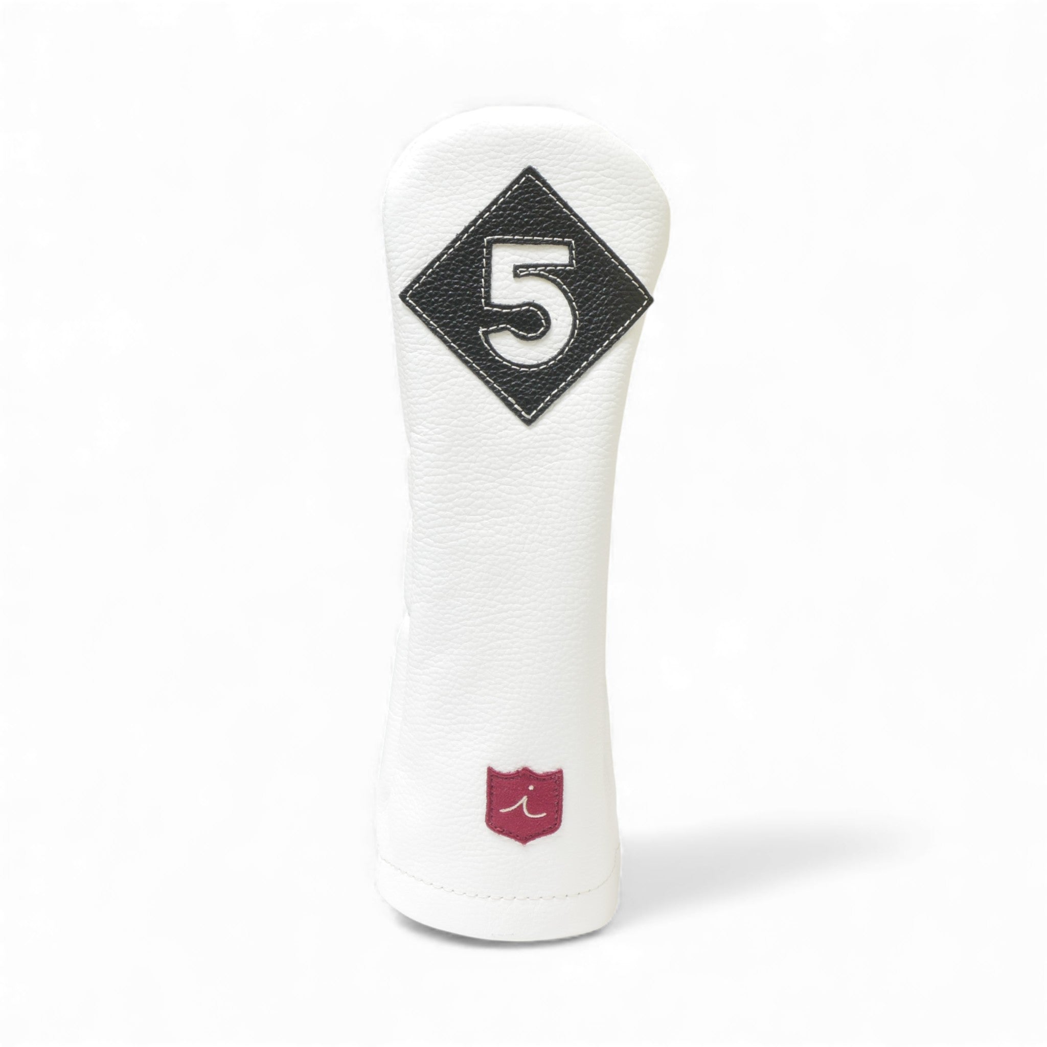 Iliac Golf Headcover Vintage White x Black イリアックゴルフ ヘッドカバー ビンテージ ホワイト x ブラック
