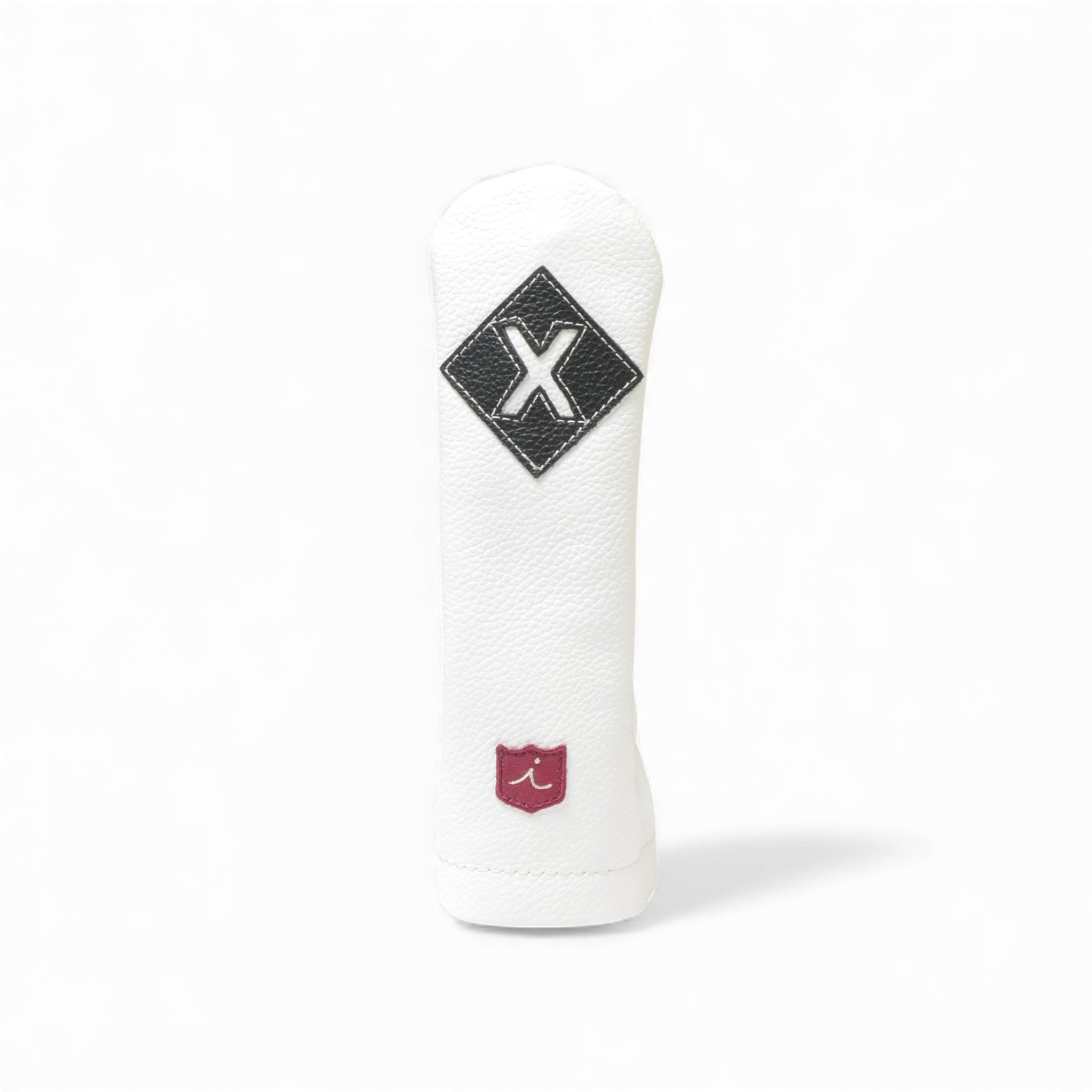 Iliac Golf Headcover Vintage White x Black イリアックゴルフ ヘッドカバー ビンテージ ホワイト x ブラック