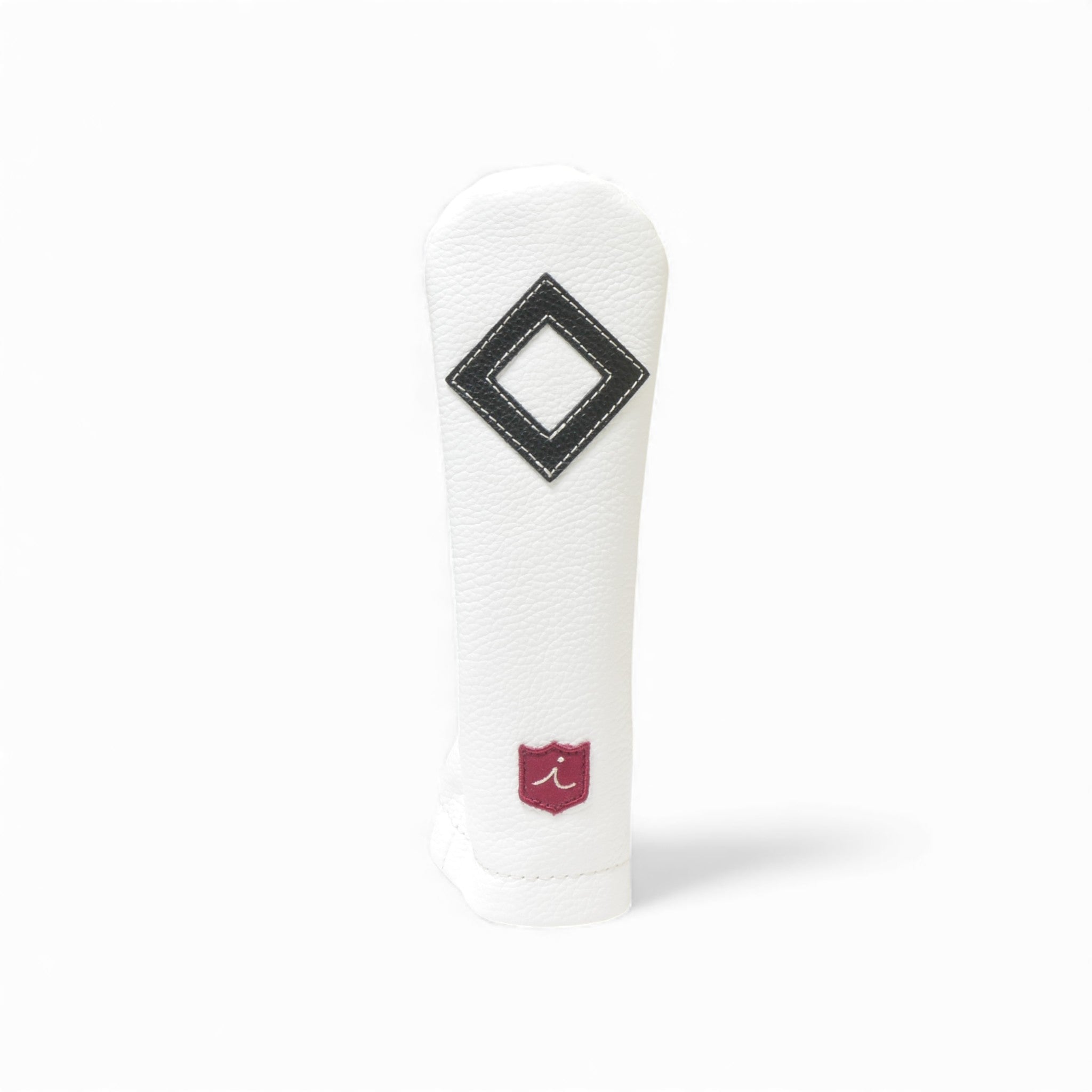Iliac Golf Headcover Vintage White x Black イリアックゴルフ ヘッドカバー ビンテージ ホワイト x ブラック