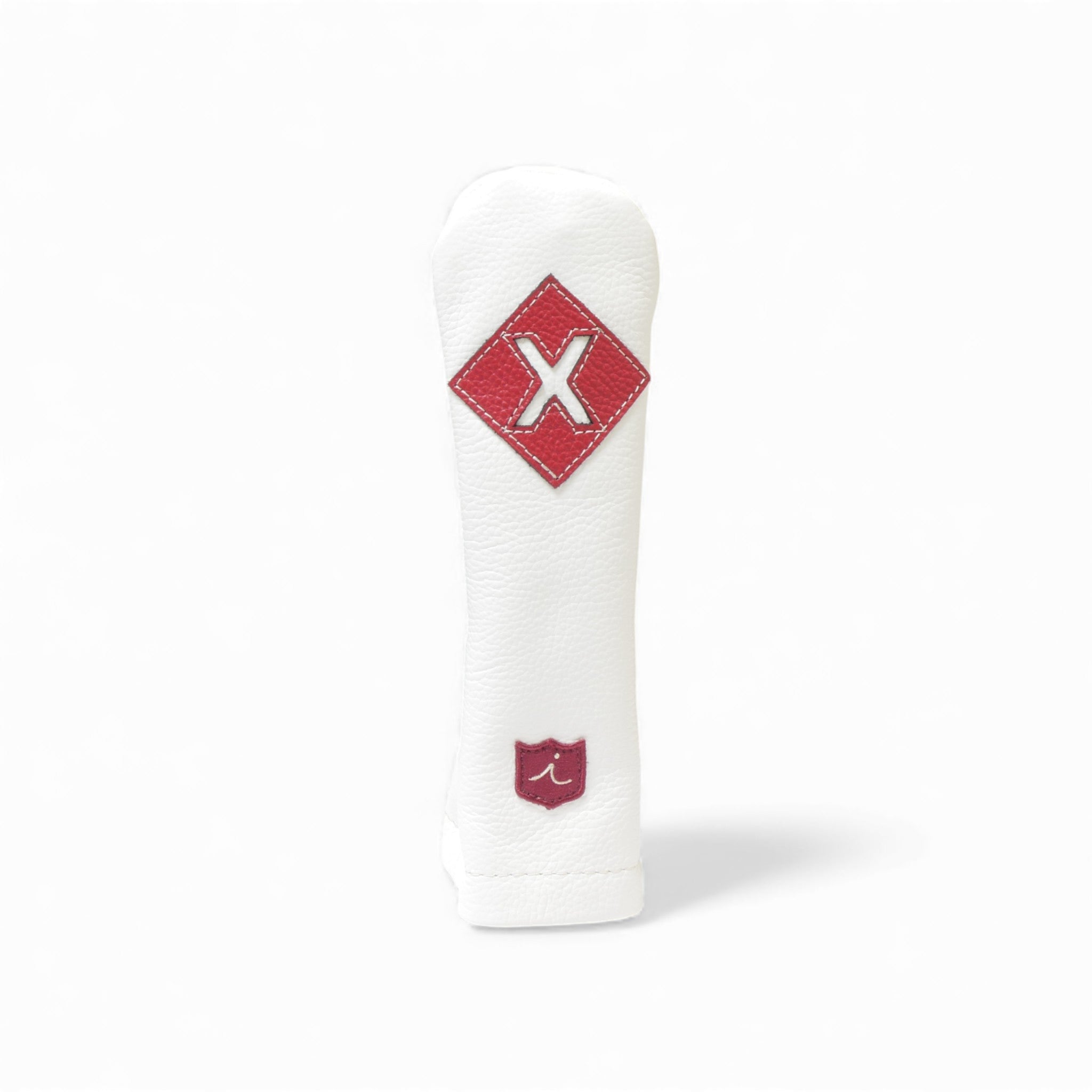 Iliac Golf Headcover Vintage White x Red イリアックゴルフ ヘッドカバー ビンテージ ホワイト x レッド