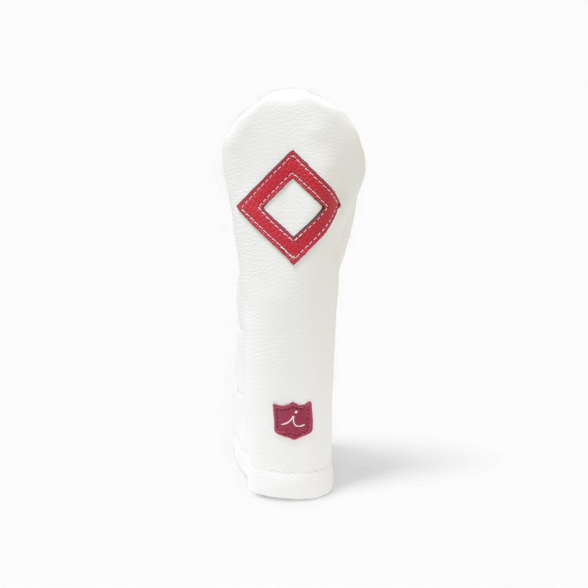 Iliac Golf Headcover Vintage White x Red イリアックゴルフ ヘッドカバー ビンテージ ホワイト x レッド