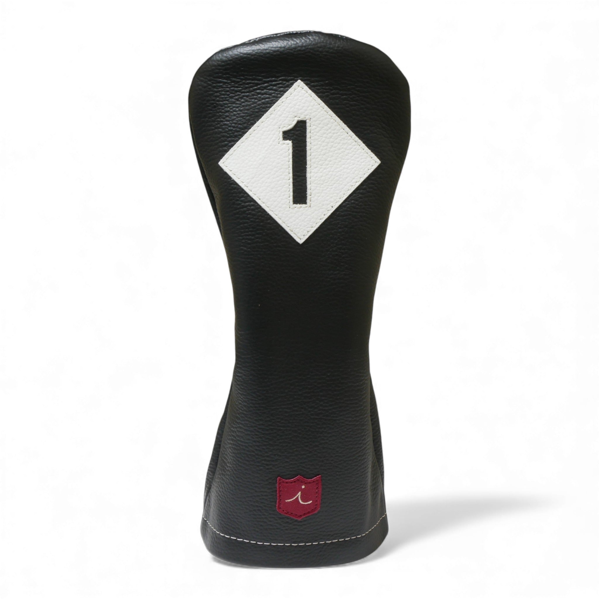 Iliac Golf Headcover Vintage Balck × White イリアックゴルフ ヘッドカバー ビンテージ ブラック × ホワイト