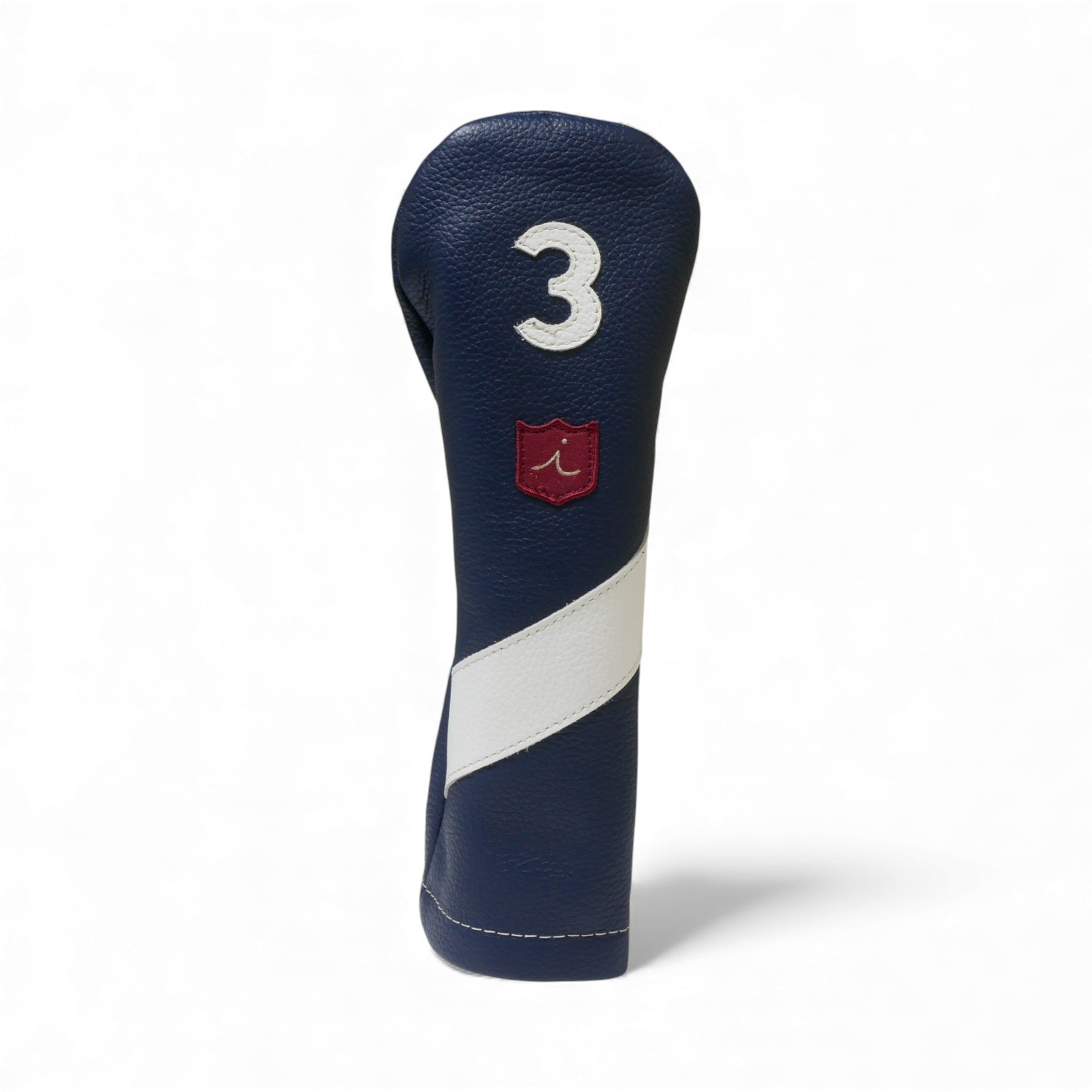Iliac Golf Headcover Royal Navy × White イリアックゴルフ ヘッドカバー ロイヤル ネイビー × ホワイト