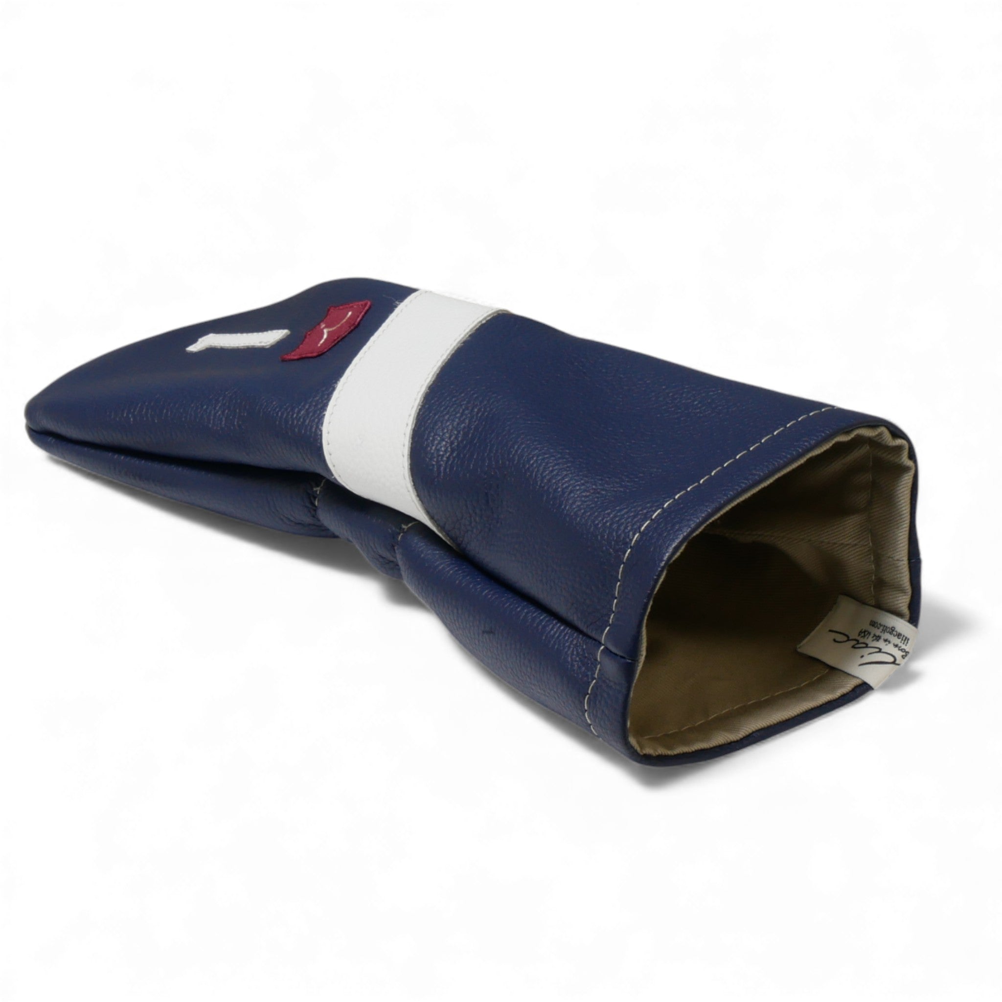 Iliac Golf Headcover Royal Navy × White イリアックゴルフ ヘッドカバー ロイヤル ネイビー × ホワイト