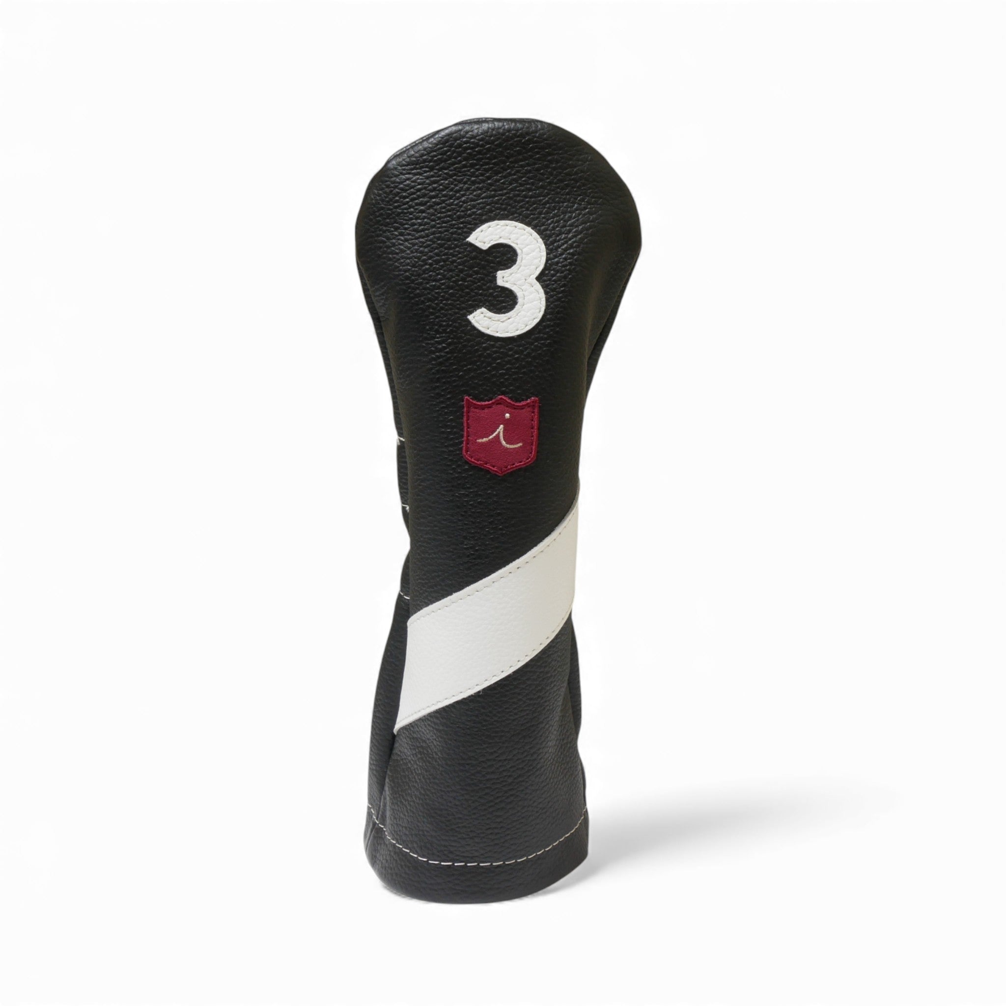 Iliac Golf Headcover Royal Black × White イリアックゴルフ ヘッドカバー ロイヤル ブラック × ホワイト