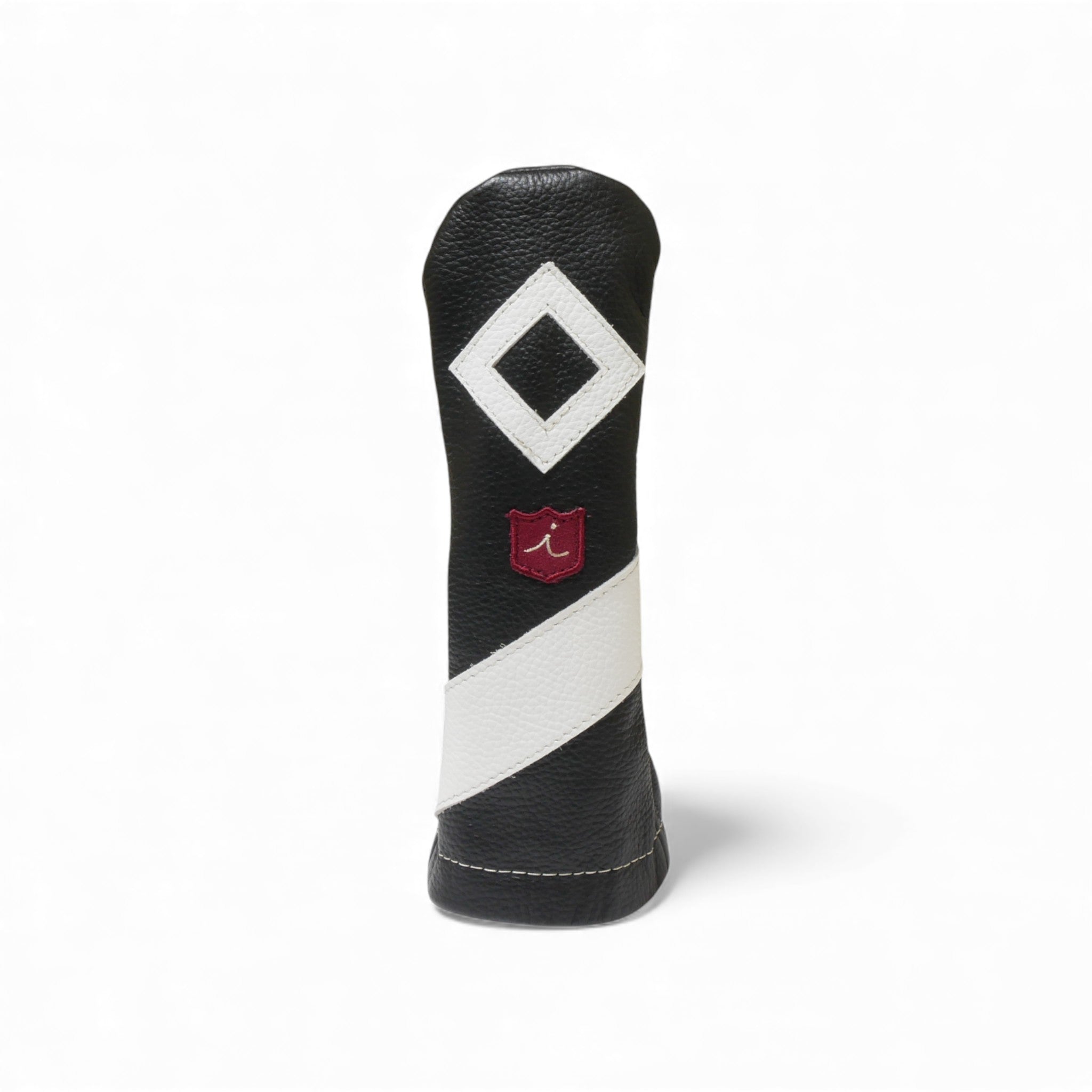 Iliac Golf Headcover Royal Black × White イリアックゴルフ ヘッドカバー ロイヤル ブラック × ホワイト