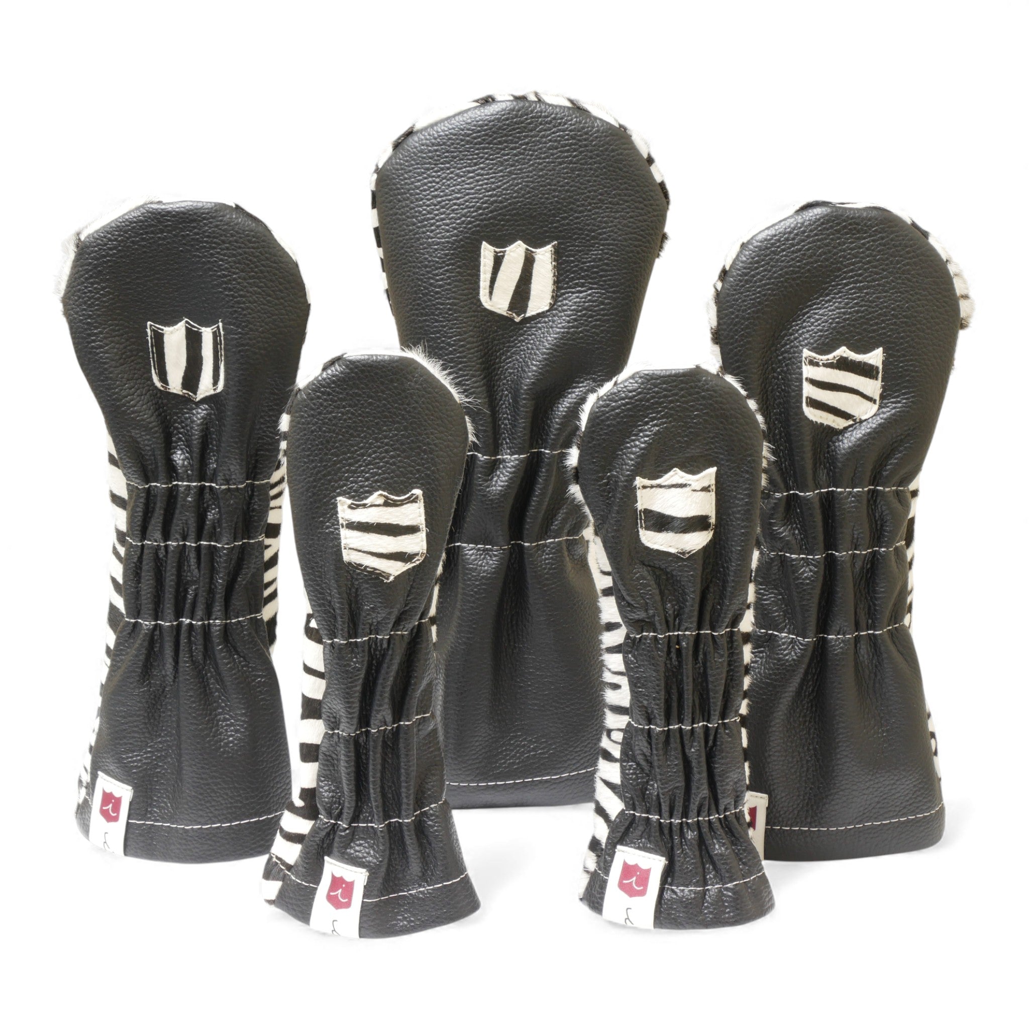 Iliac Golf Premium Headcover Zebra イリアックゴルフ プレミアム ヘッドカバー ハラコ調 ゼブラ