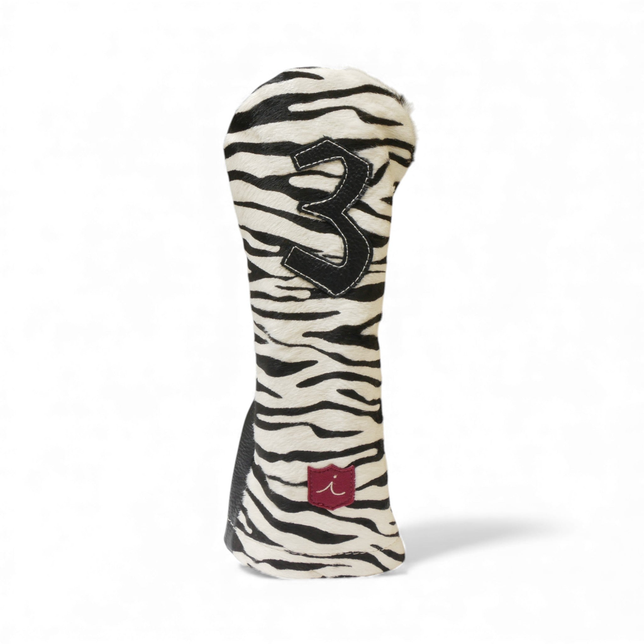 Iliac Golf Premium Headcover Zebra イリアックゴルフ プレミアム ヘッドカバー ハラコ調 ゼブラ