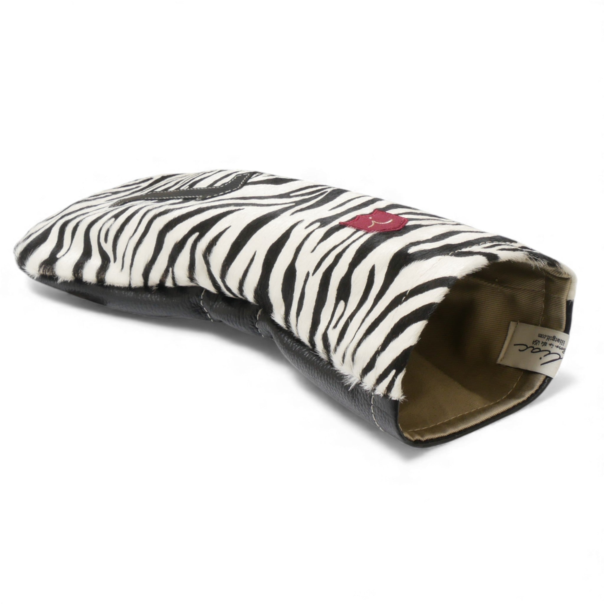Iliac Golf Premium Headcover Zebra イリアックゴルフ プレミアム ヘッドカバー ハラコ調 ゼブラ