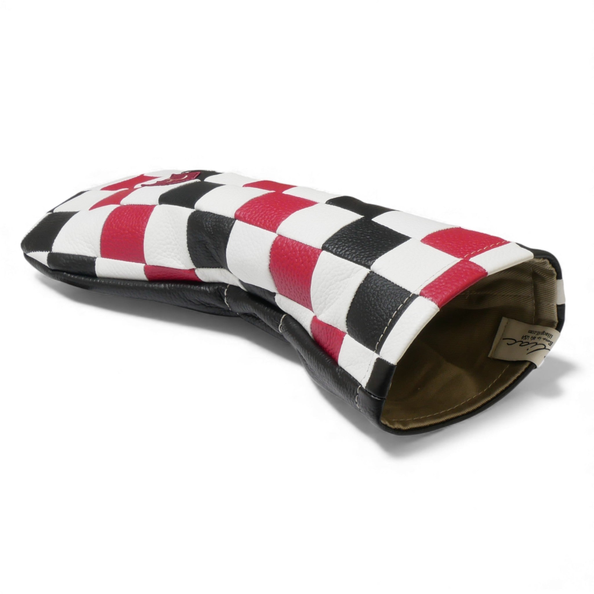 Iliac  Golf Premium Headcover Patchwork Day＆Night イリアックゴルフ プレミアム ヘッドカバー パッチワーク デイ＆ナイト