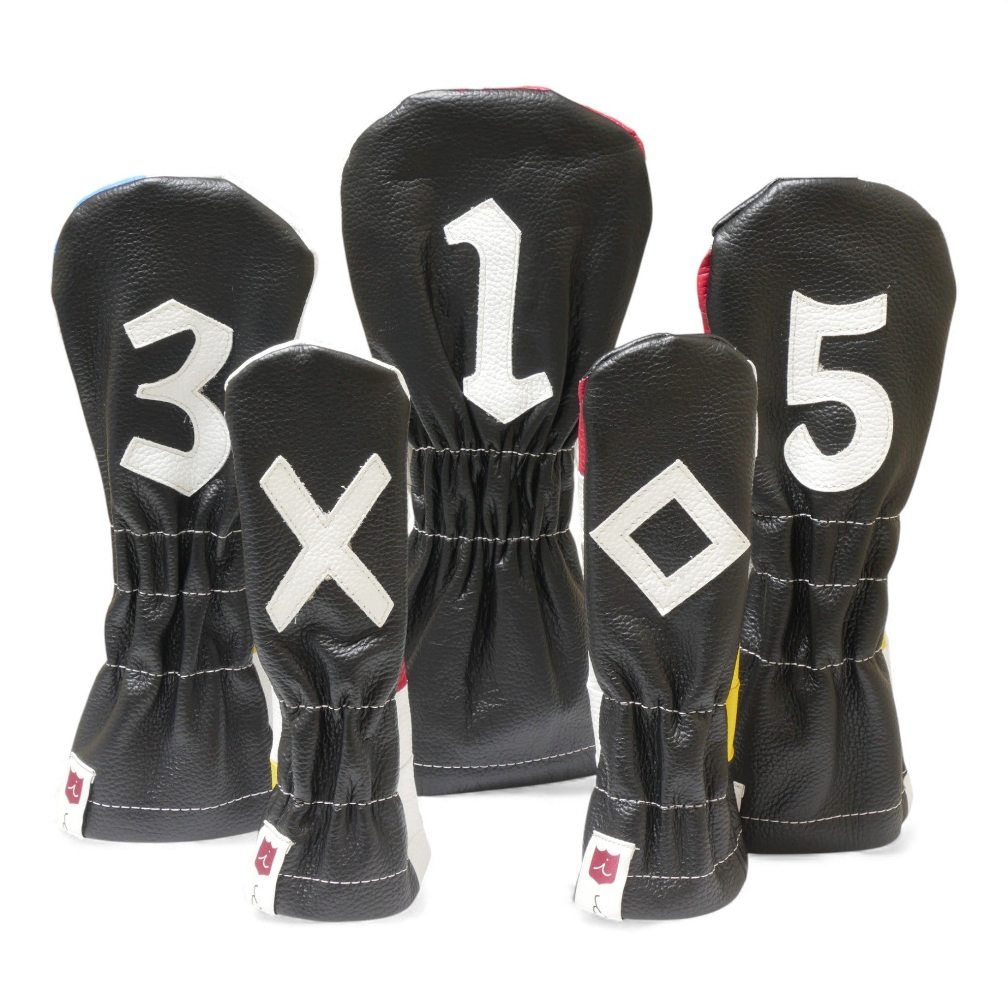 Iliac  Golf Premium Headcover Patchwork Combo イリアックゴルフ プレミアム ヘッドカバー パッチワーク コンボ