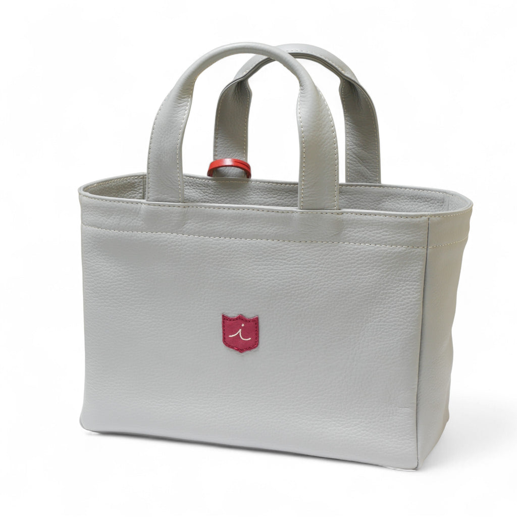 Iliac Golf Round Totebag Shrink Gray イリアック ラウンド トートバッグ シュリンク グレー