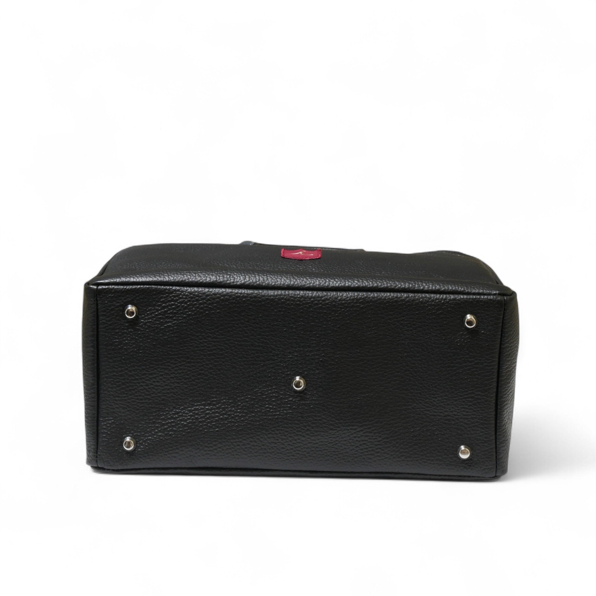 Iliac Golf Round Totebag Shrink Black イリアック ラウンド トートバッグ シュリンク ブラック