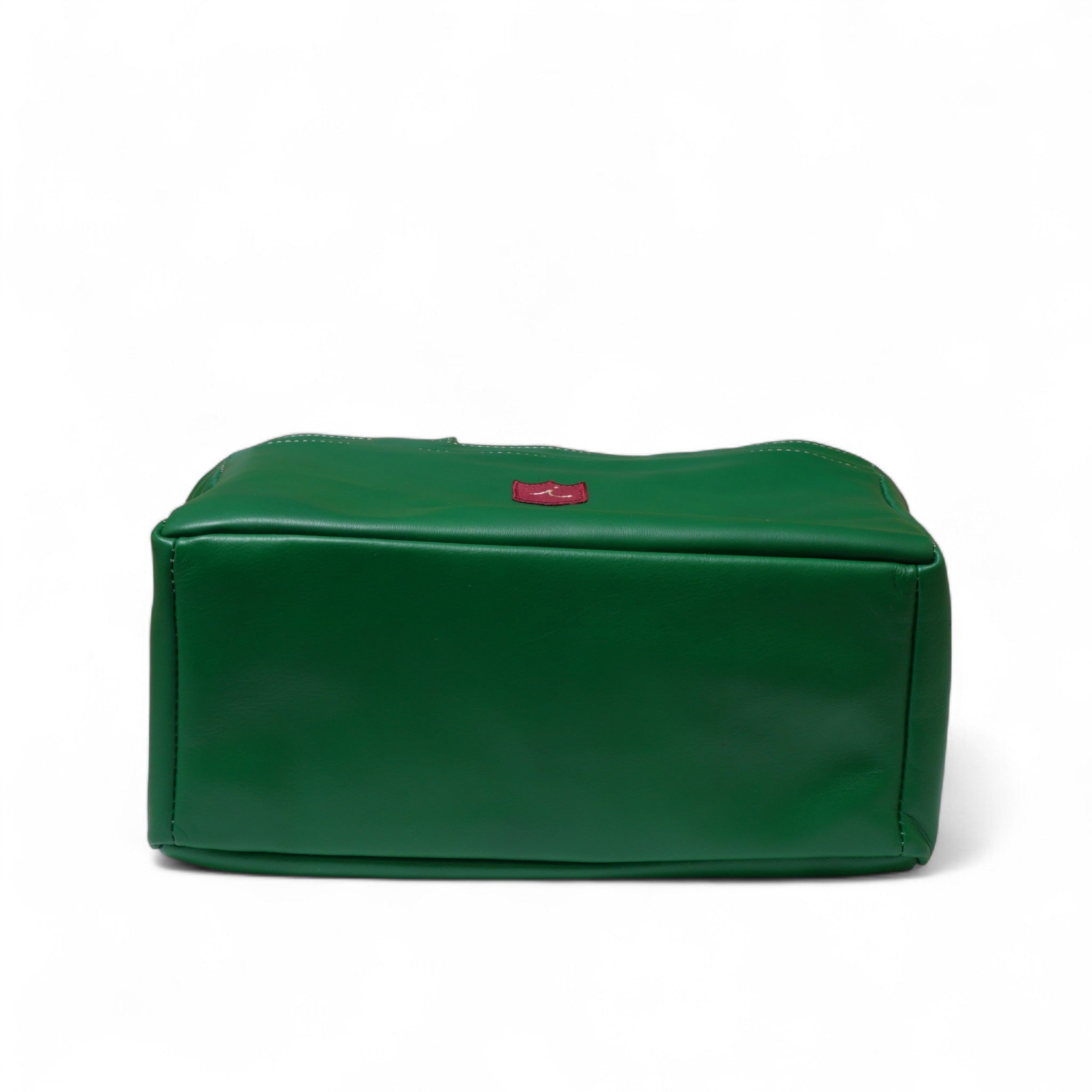 Iliac Golf Round Totebag Green Smooth イリアック ラウンド トートバッグ 底鋲なし グリーン スムース