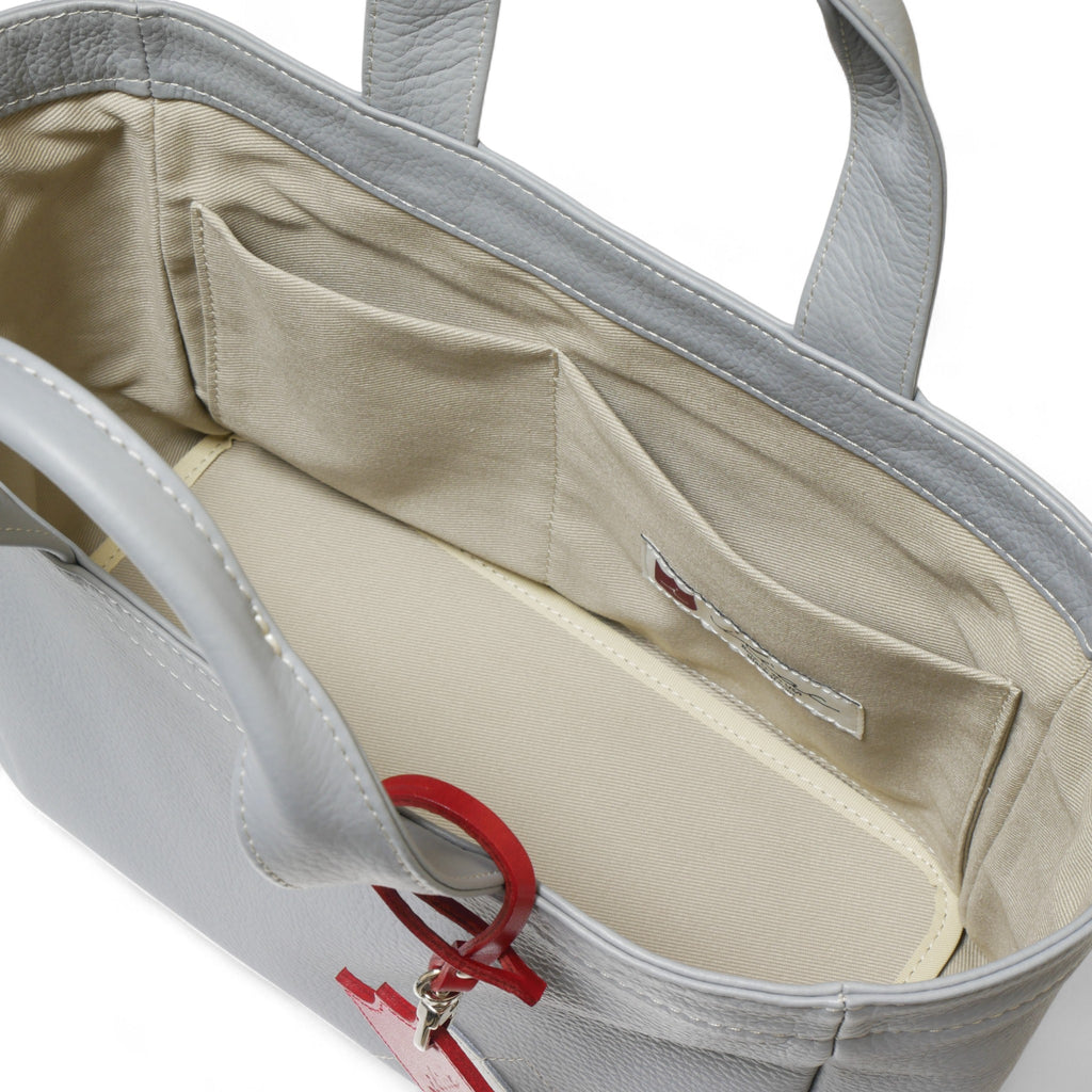 Iliac Golf Round Totebag Shrink Gray イリアック ラウンド トートバッグ シュリンク グレー