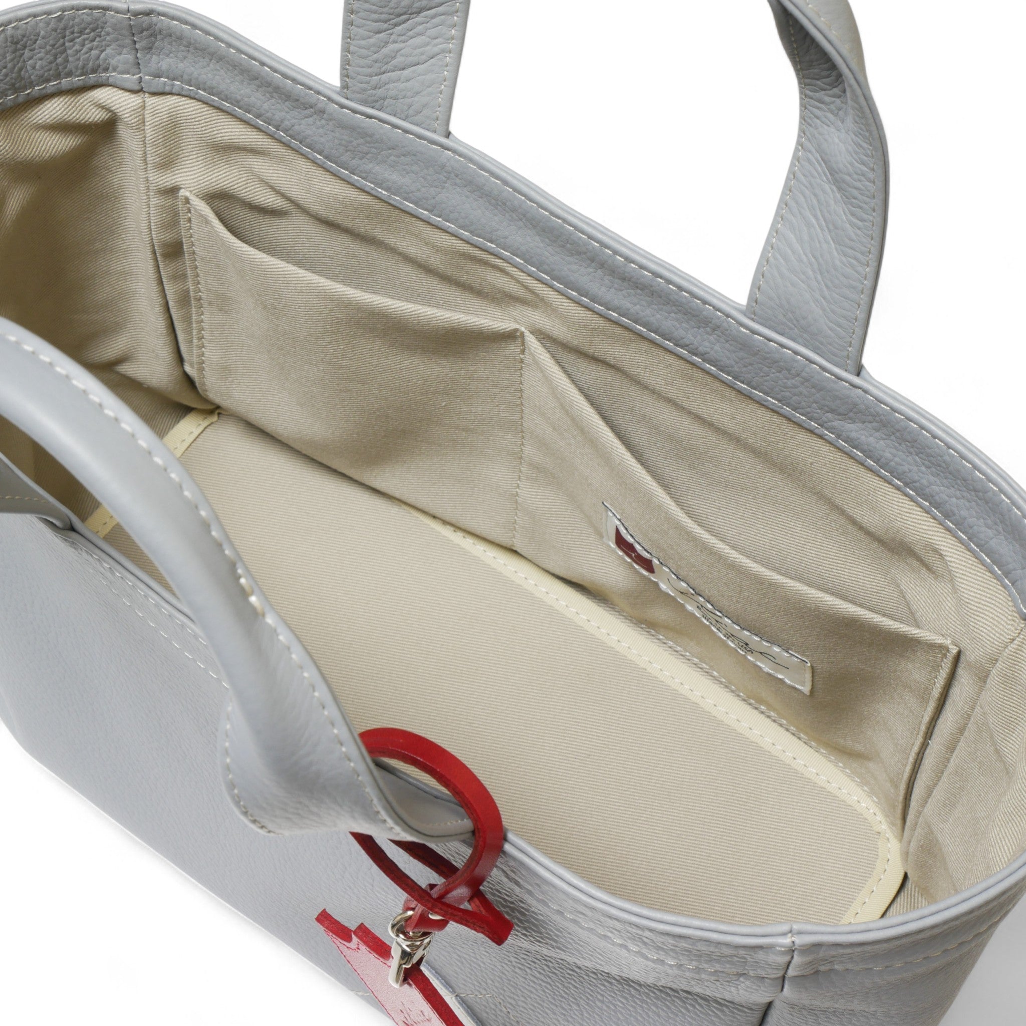 Iliac Golf Round Totebag Shrink Gray イリアック ラウンド トートバッグ シュリンク グレー