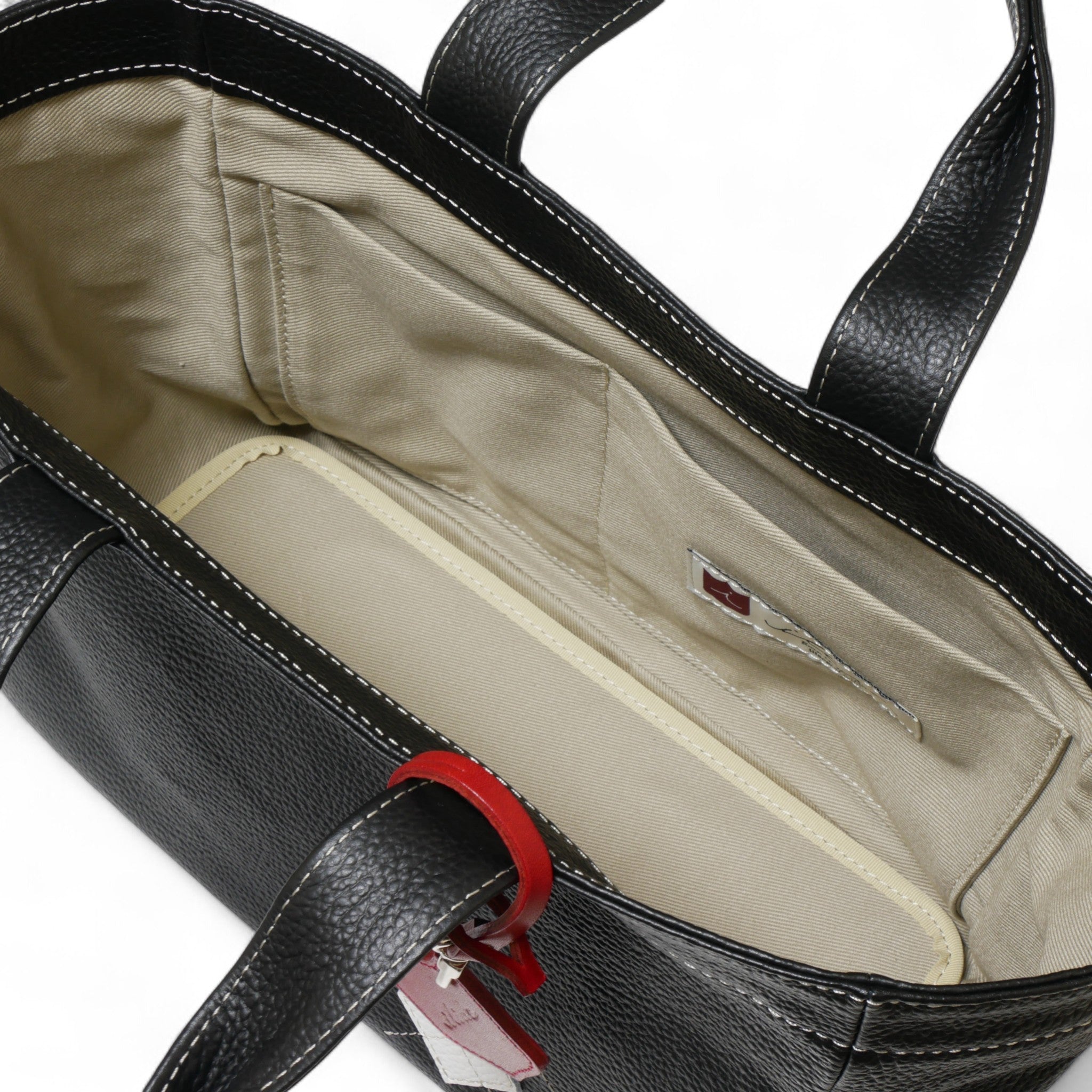 Iliac Golf Round Totebag Shrink Black イリアック ラウンド トートバッグ シュリンク ブラック