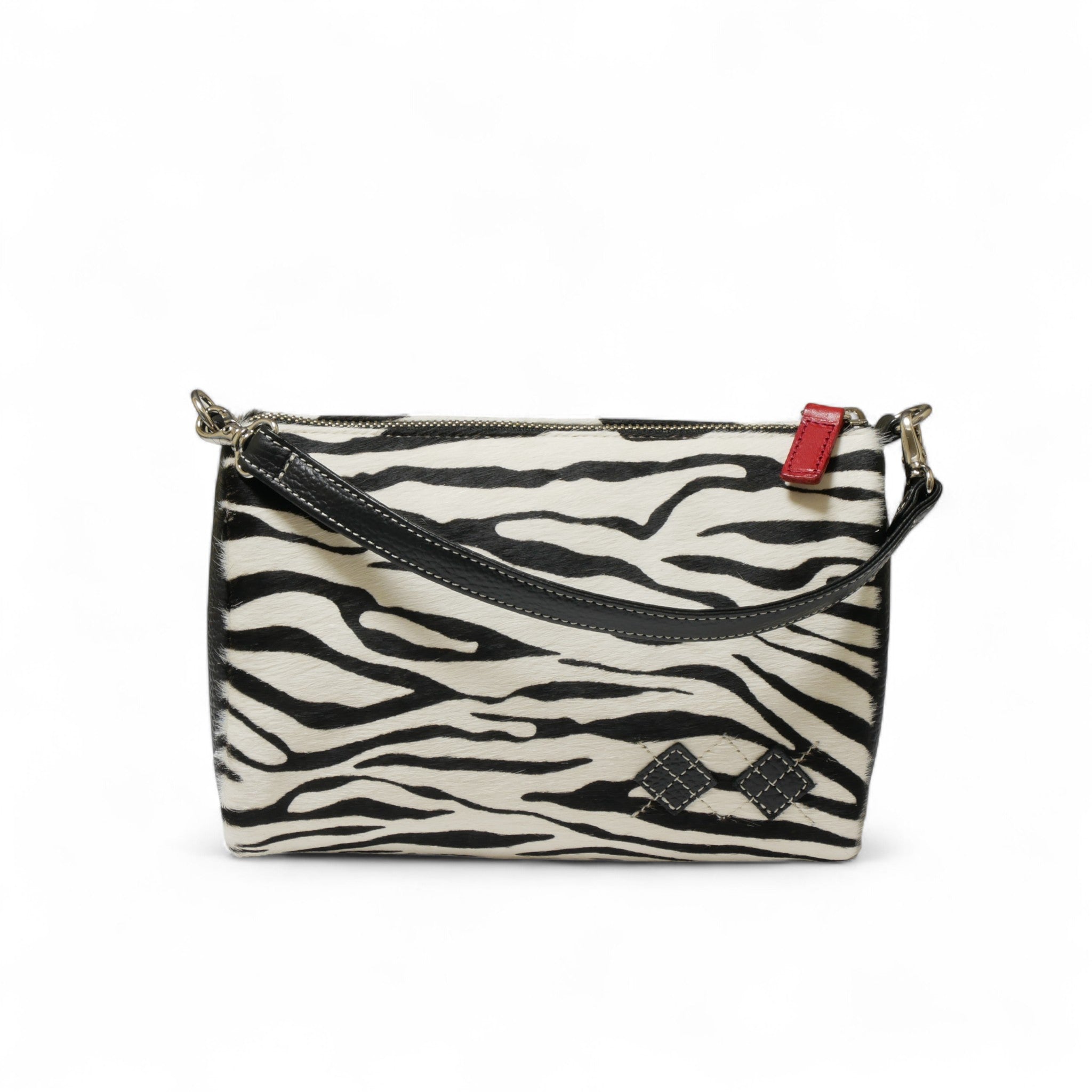 Iliac Golf Pouch Zebra イリアック ラウンド ポーチ ハラコ調 ゼブラ
