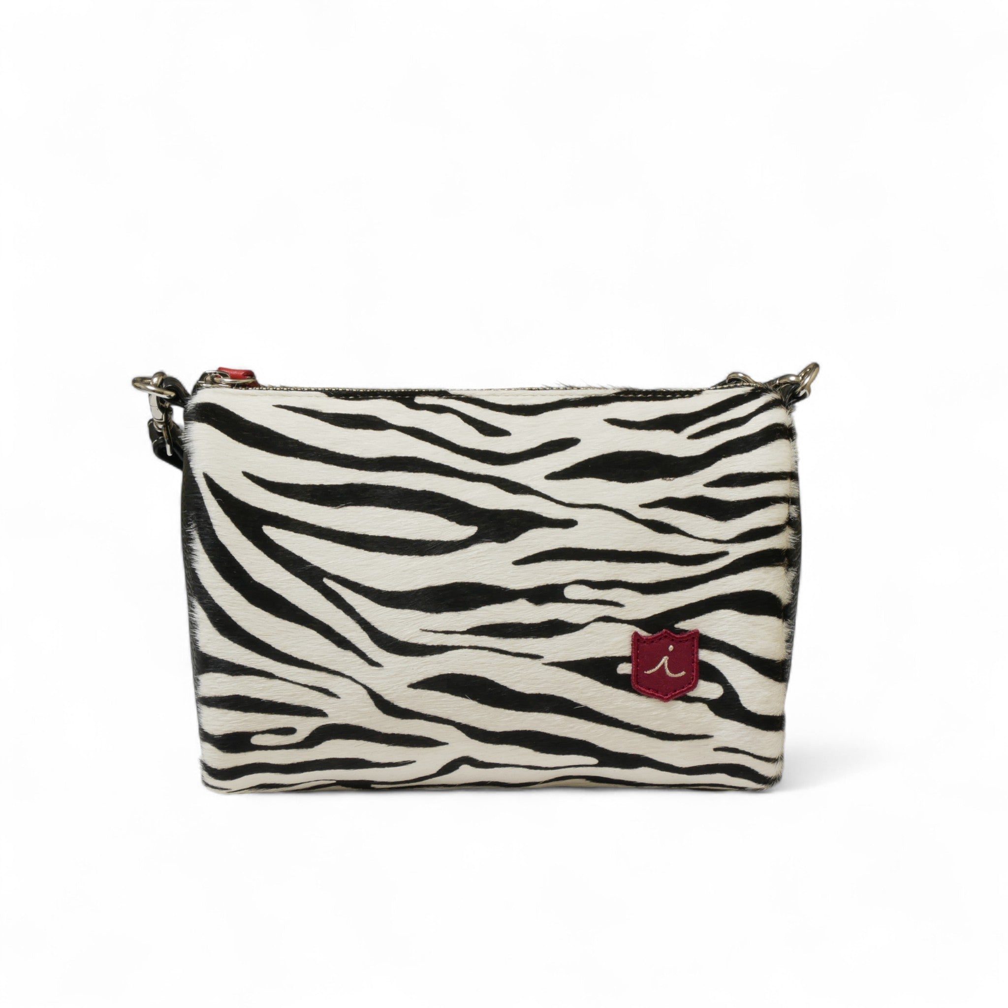 Iliac Golf Pouch Zebra イリアック ラウンド ポーチ ハラコ調 ゼブラ