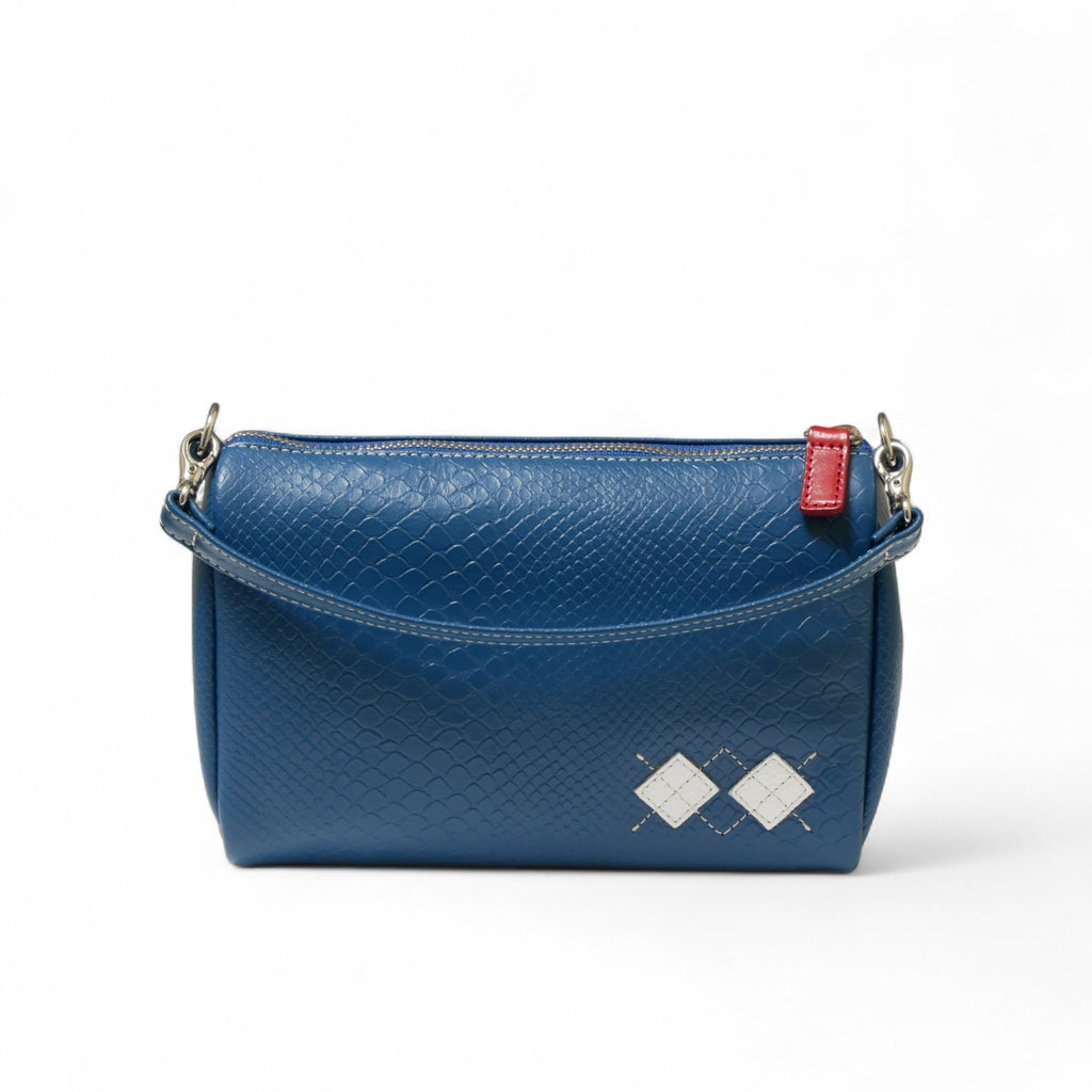 Iliac Golf Pouch Blue Boa イリアック ラウンド ポーチ ブルー ボア