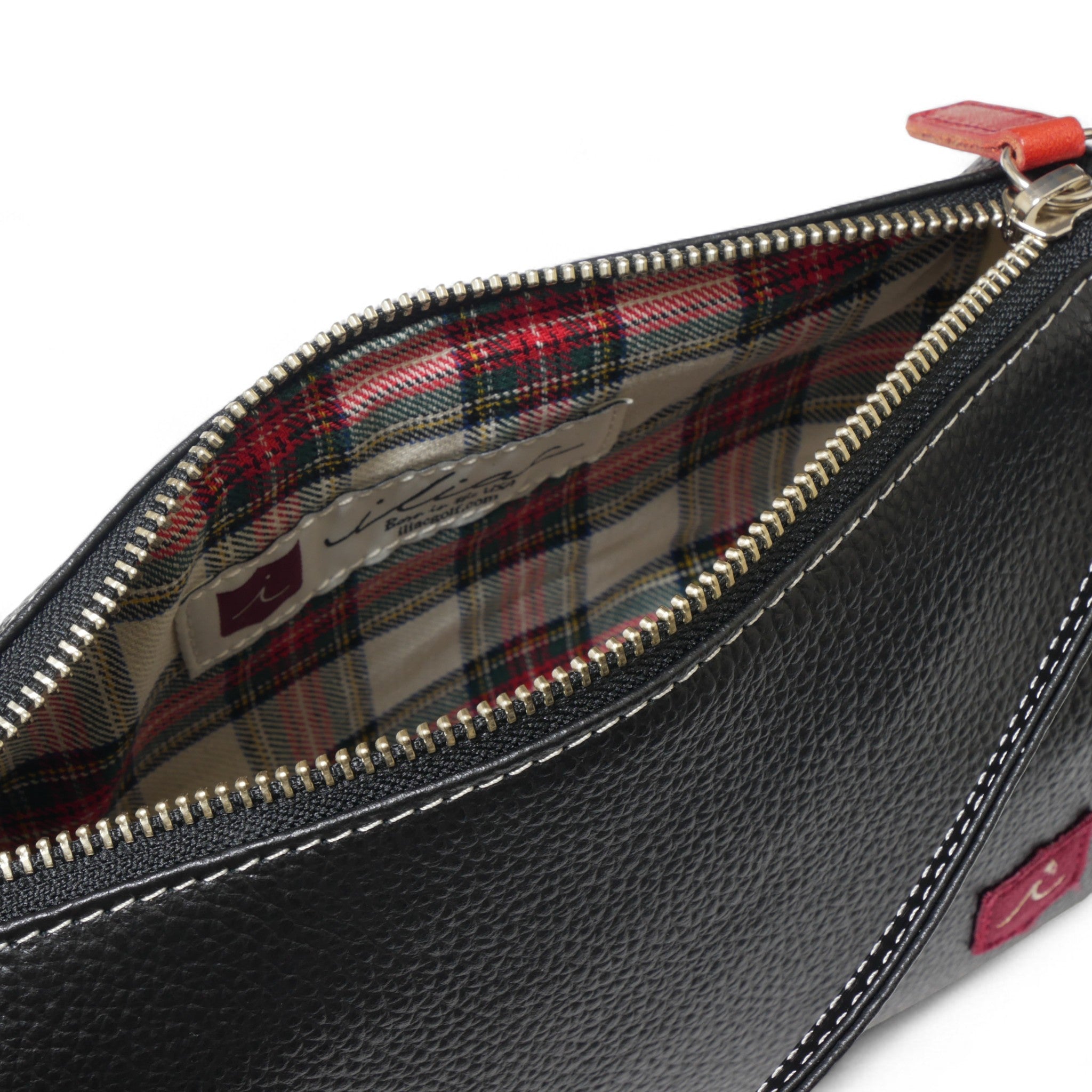 Iliac Golf Pouch Shurink Black イリアック ラウンド ポーチ シュリンク ブラック