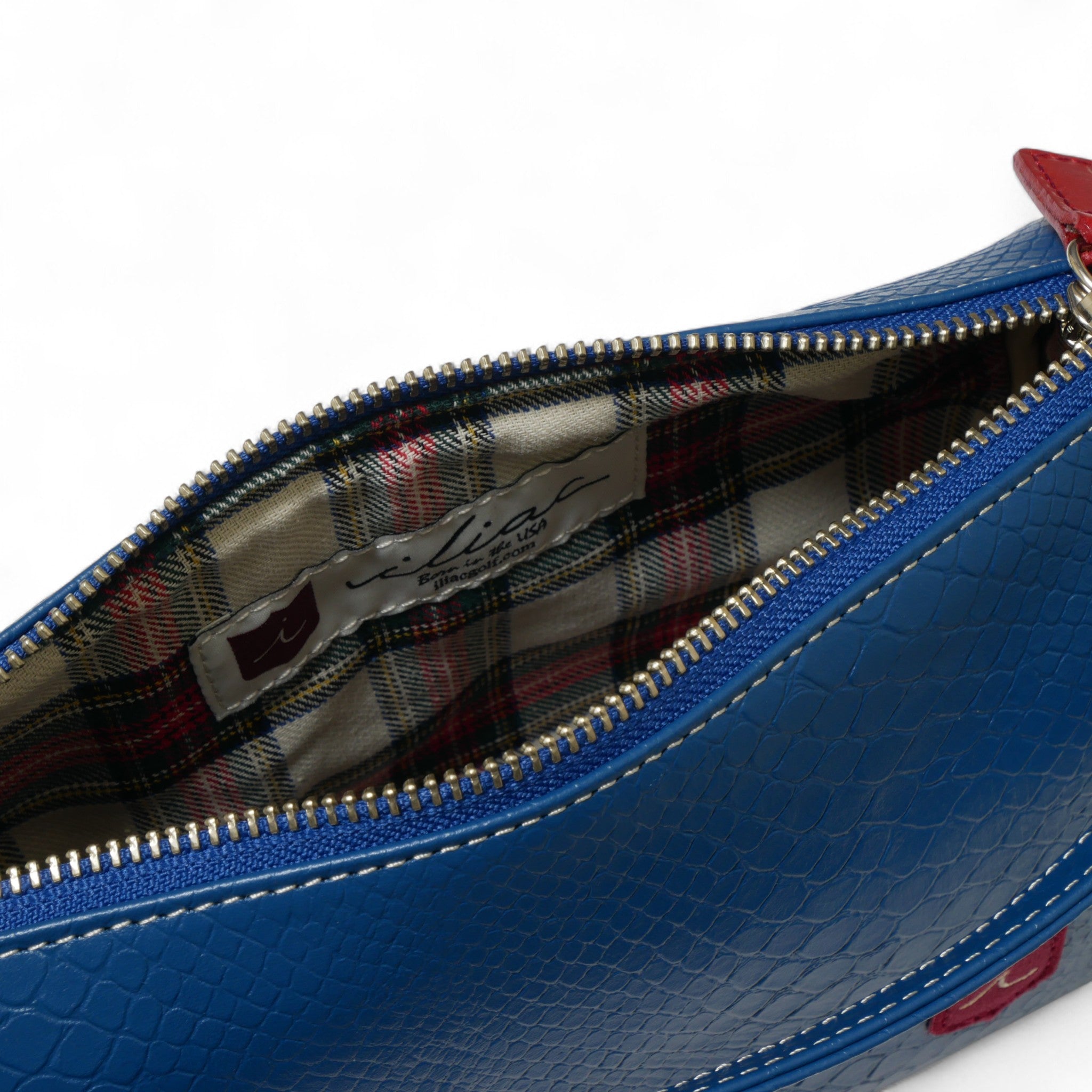 Iliac Golf Pouch Blue Boa イリアック ラウンド ポーチ ブルー ボア