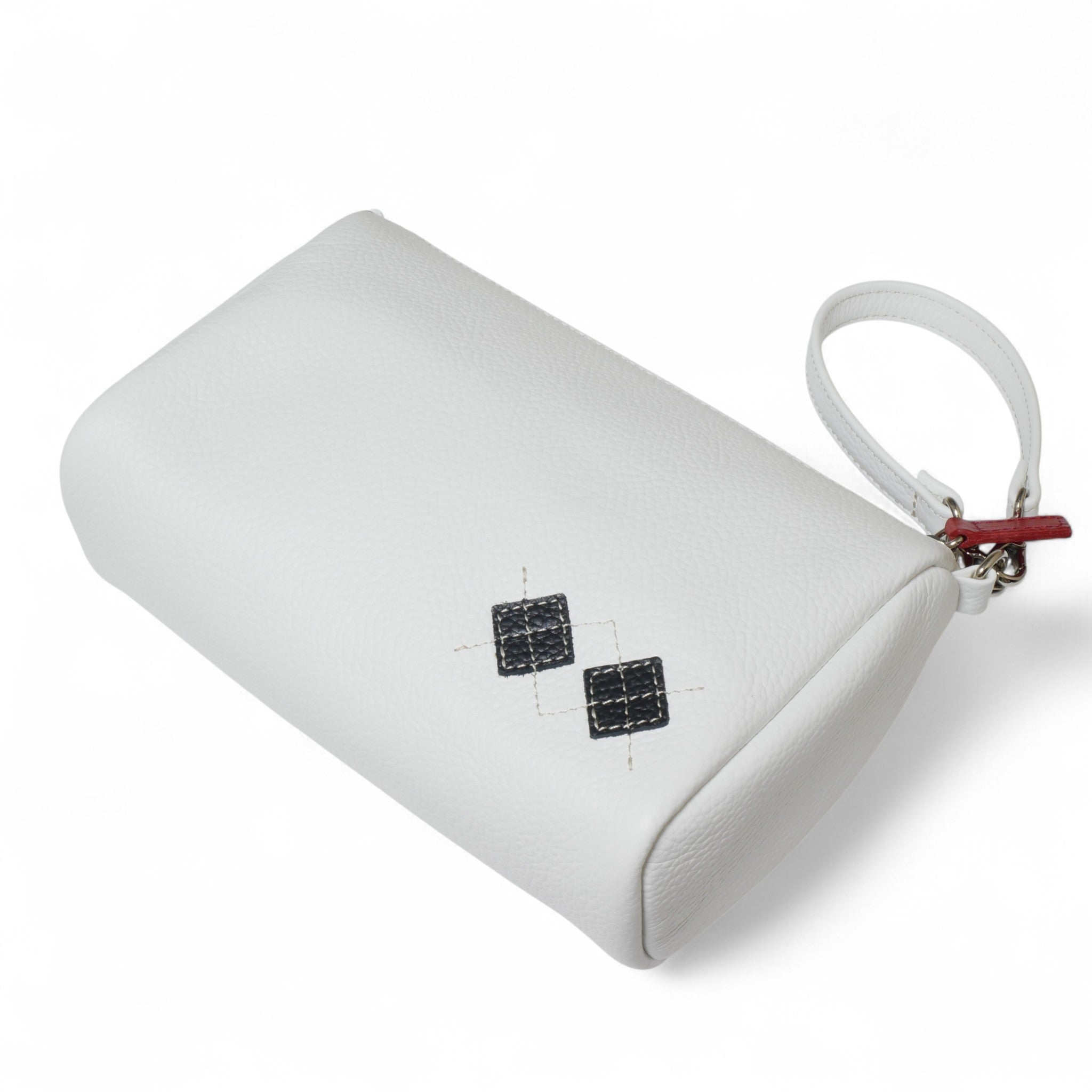 Iliac Golf Pouch Shurink White イリアック ラウンド ポーチ シュリンク ホワイト