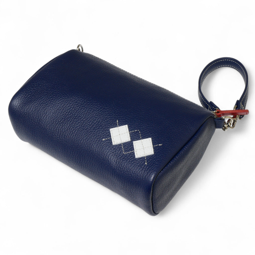Iliac Golf Pouch Shurink Navy イリアック ラウンド ポーチ シュリンク ネイビー