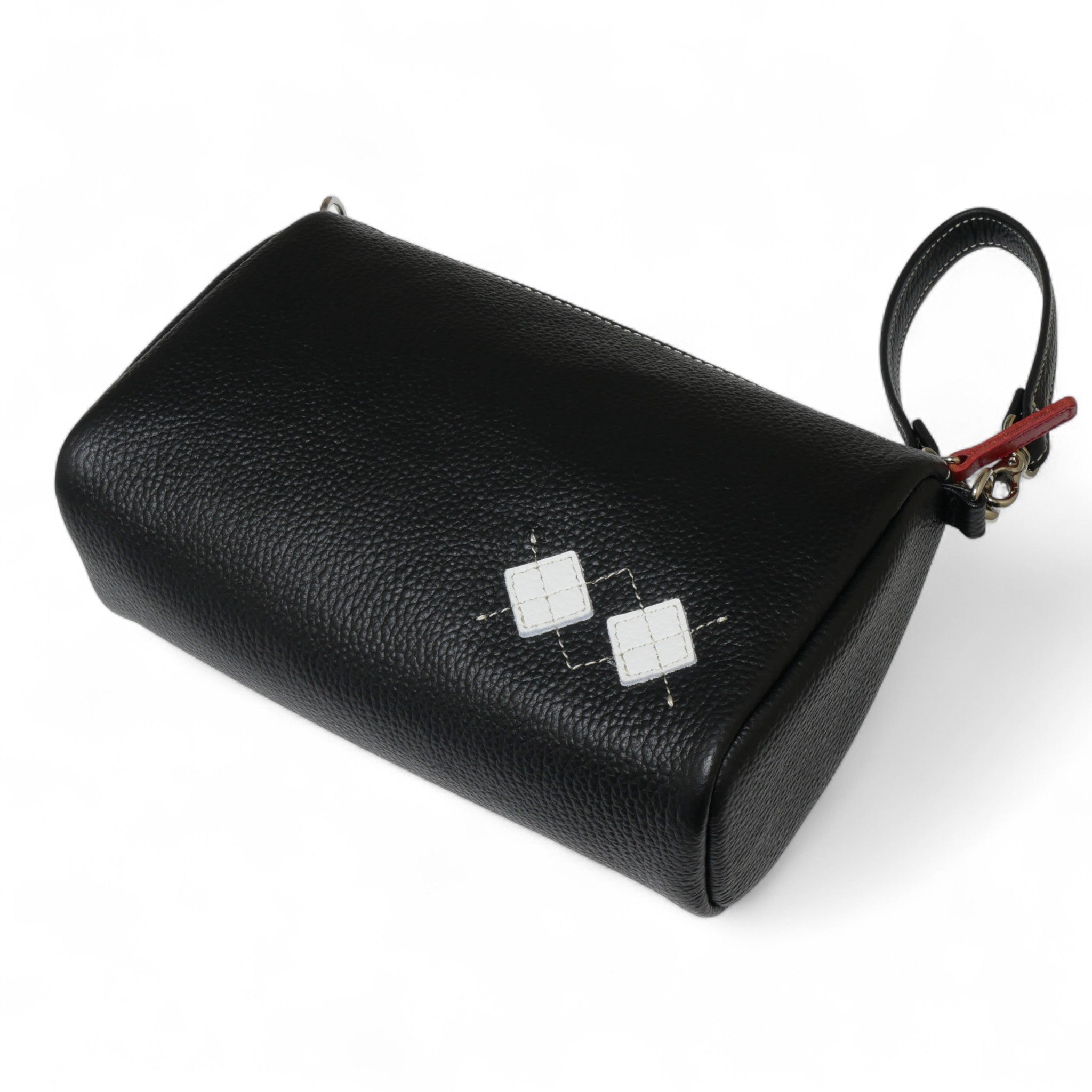 Iliac Golf Pouch Shurink Black イリアック ラウンド ポーチ シュリンク ブラック