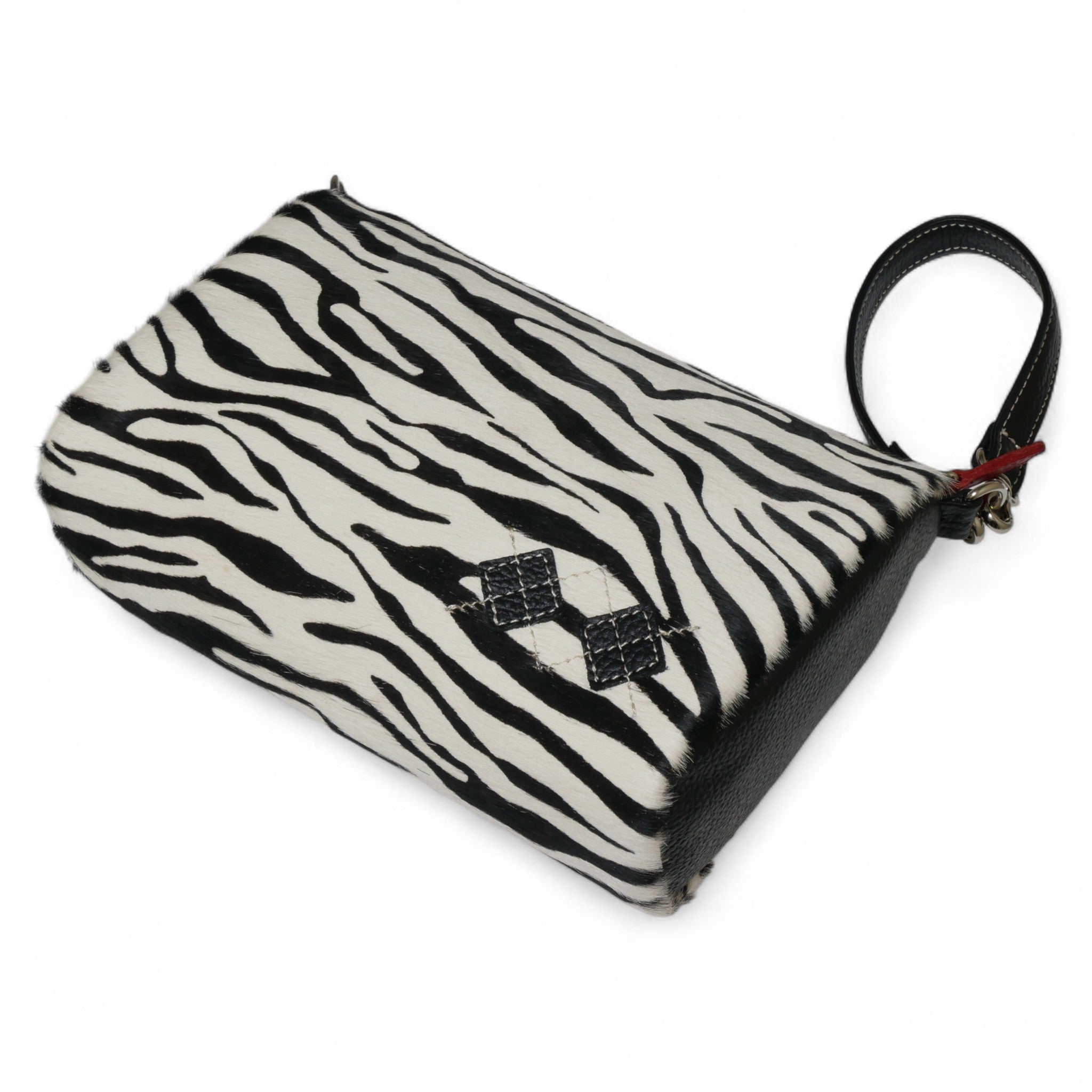 Iliac Golf Pouch Zebra イリアック ラウンド ポーチ ハラコ調 ゼブラ
